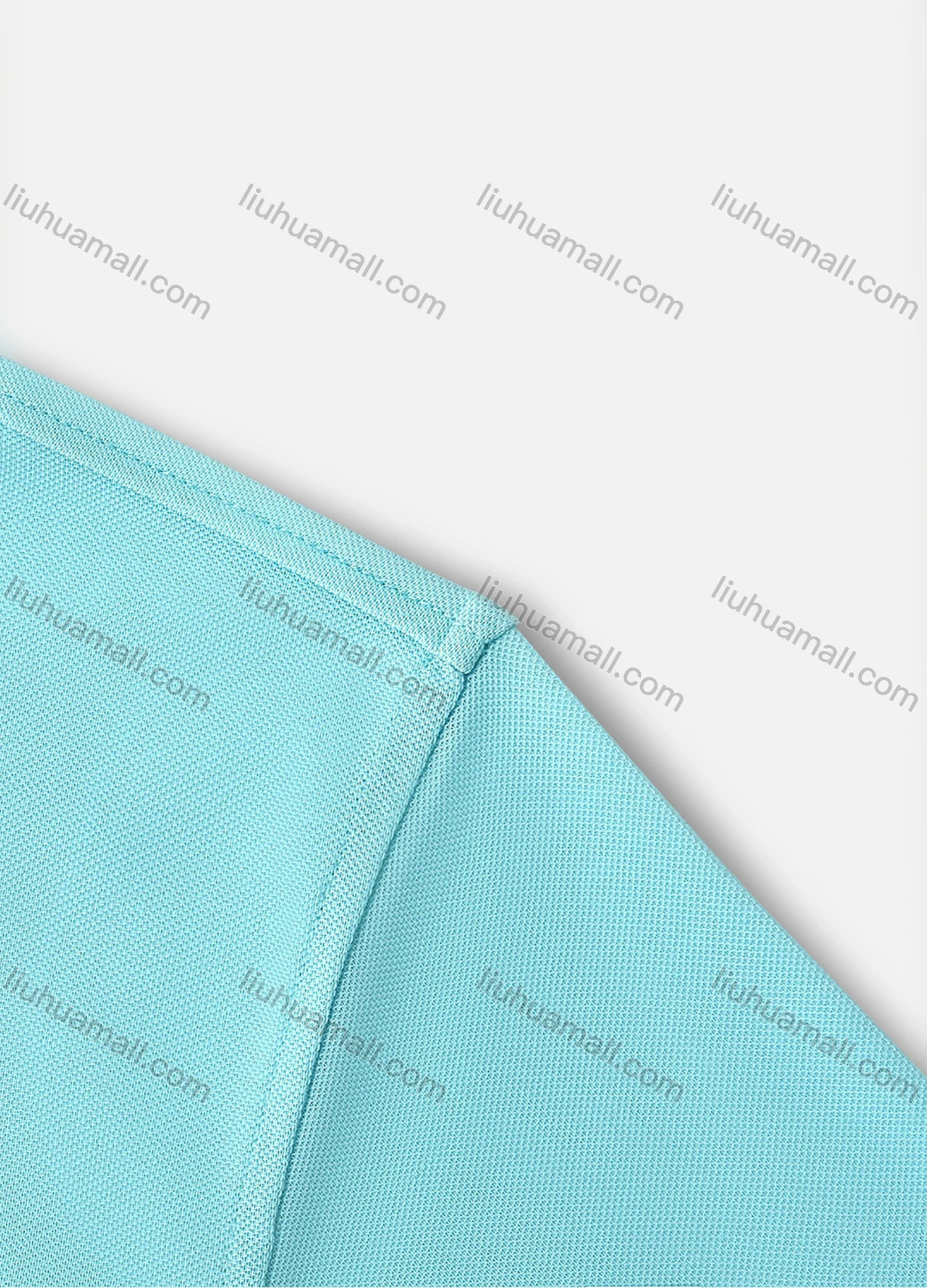 Wholesale Men's Slim Fit Casual Short Sleeve Contrast Stretch Polo Shirt 4007# - Liuhuamall