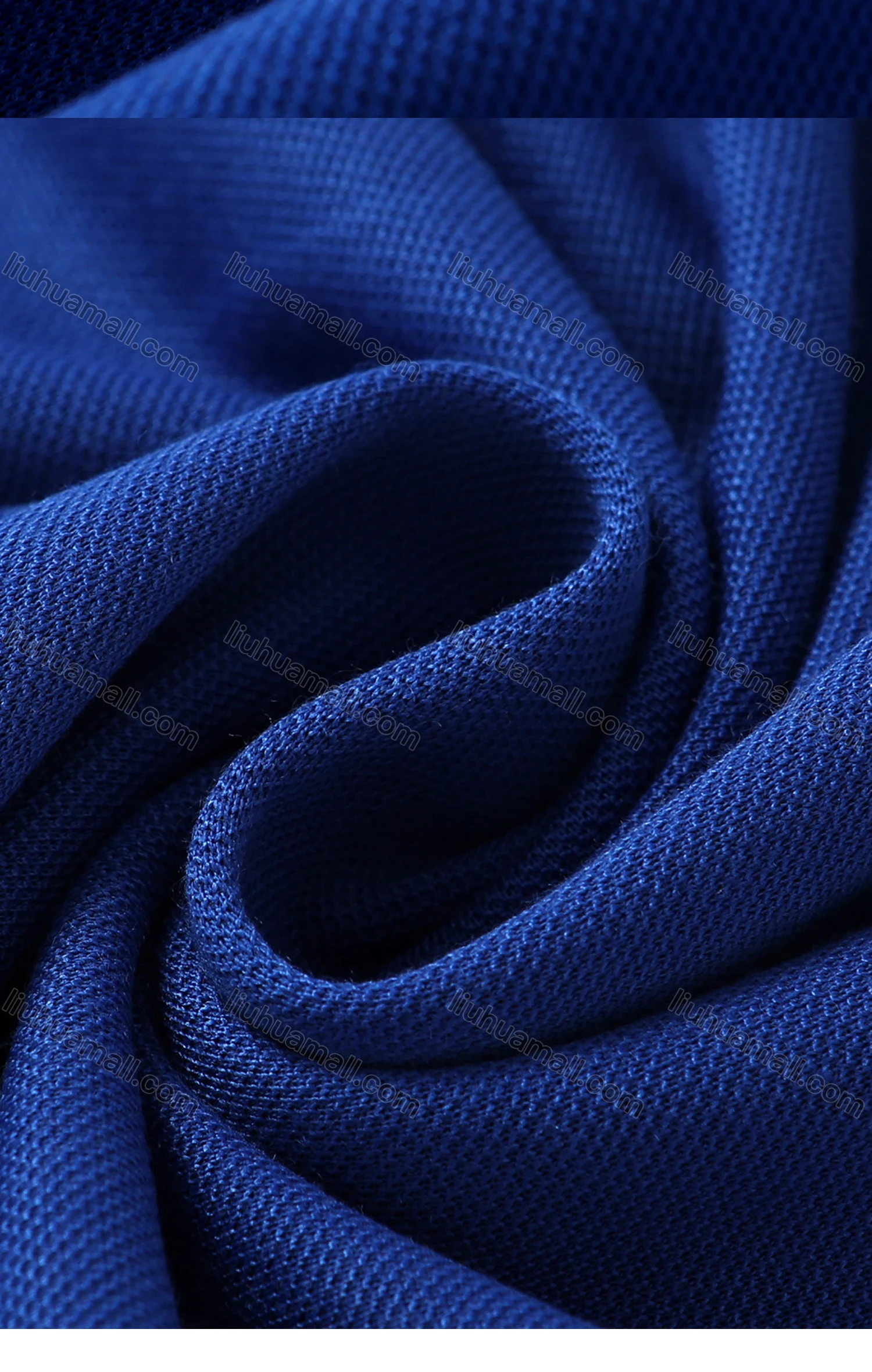 Wholesale Men's Basics Short Sleeve Striped Trim Casual Polo Shirt 190# - Liuhuamall