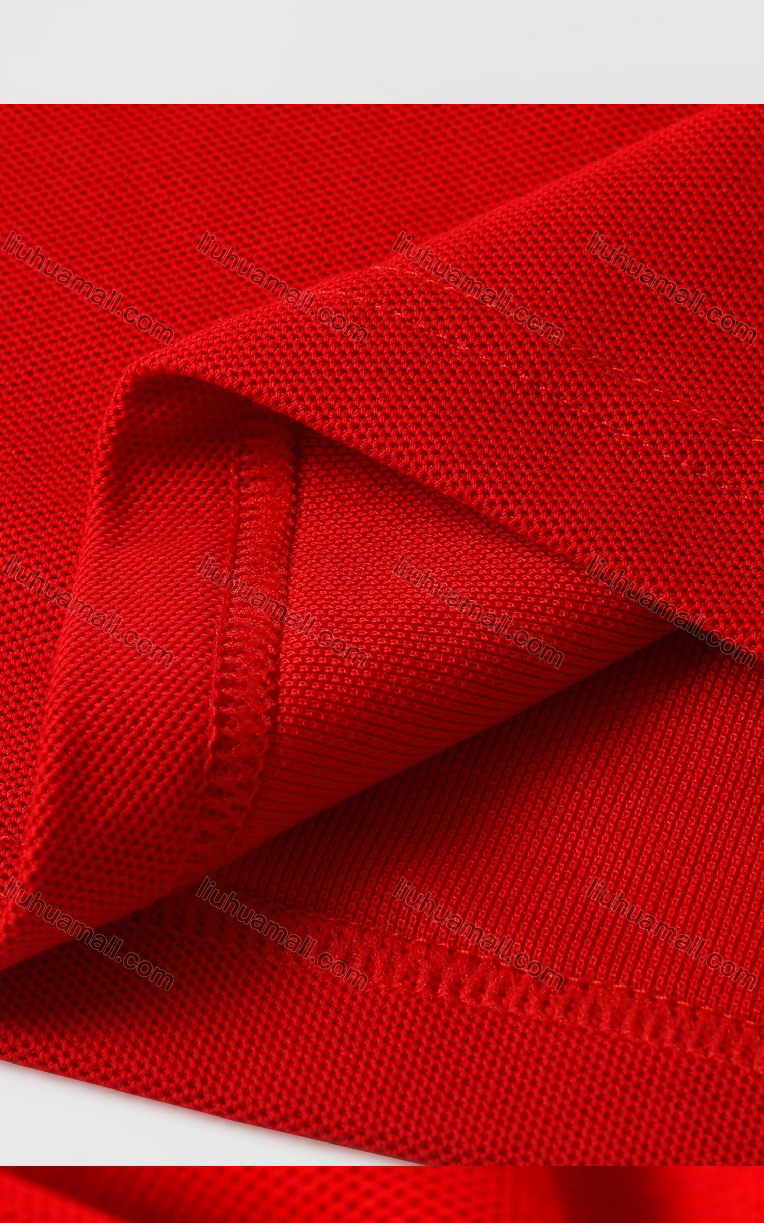 Wholesale Men's Casual Plain Stretch Vented Hem Short Sleeve Polo Shirt 8518# - Liuhuamall