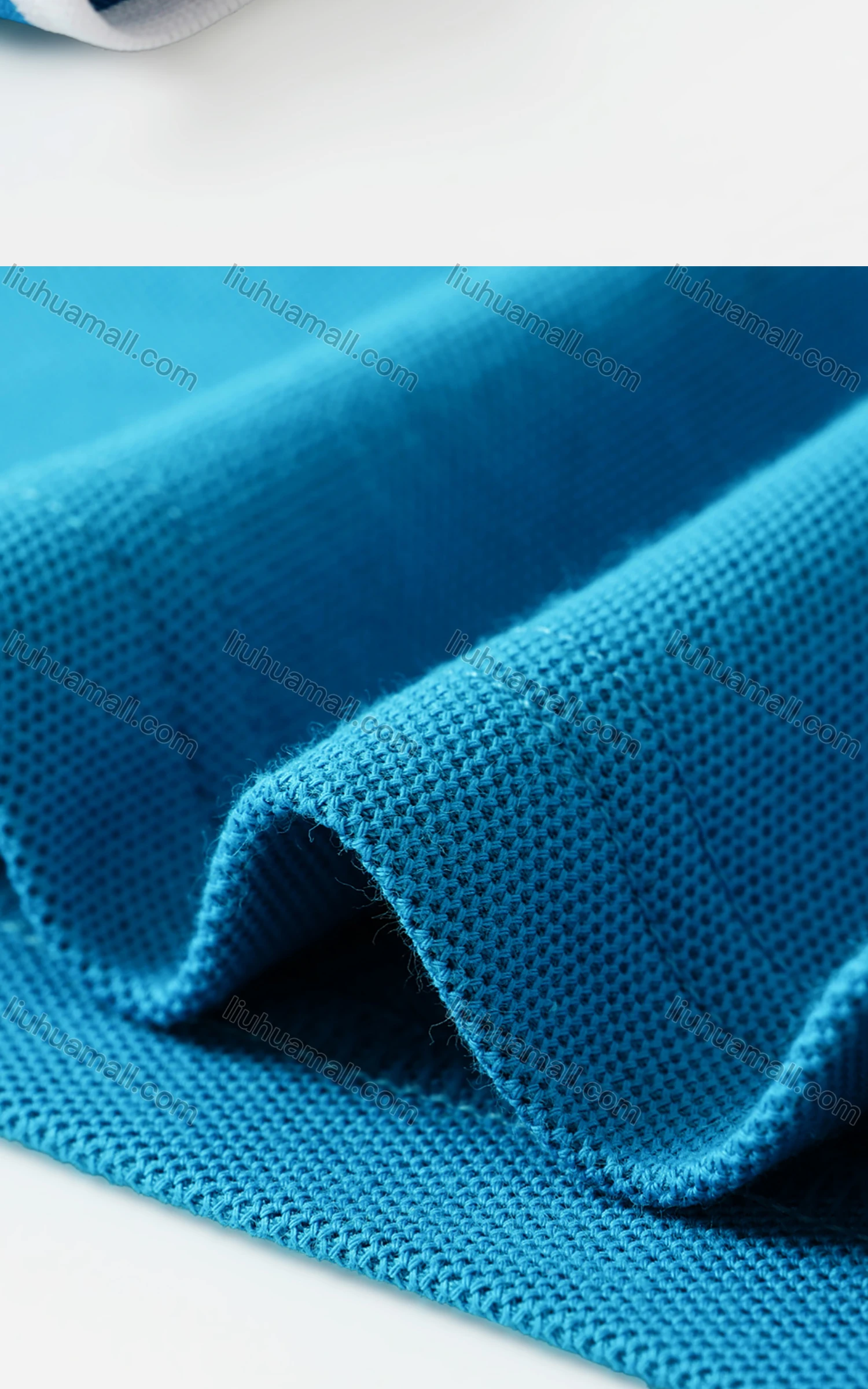 Wholesale Men's Casual Short Sleeve Slim Fit Striped Trim Polo Shirt 8519# - Liuhuamall