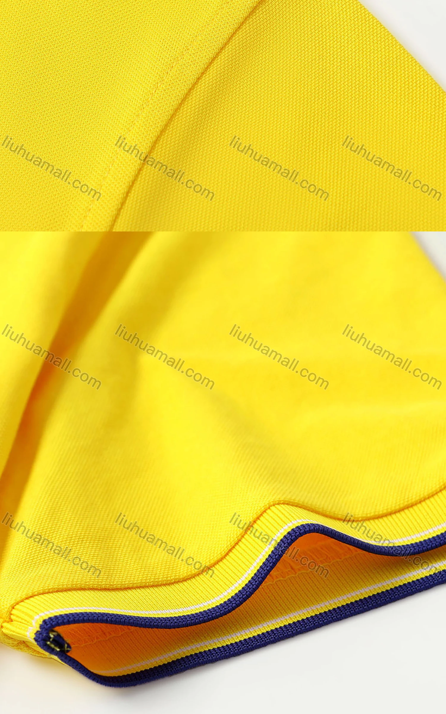 Wholesale Men's Casual Short Sleeve Slim Fit Vented Hem Polo Shirt 8833# - Liuhuamall