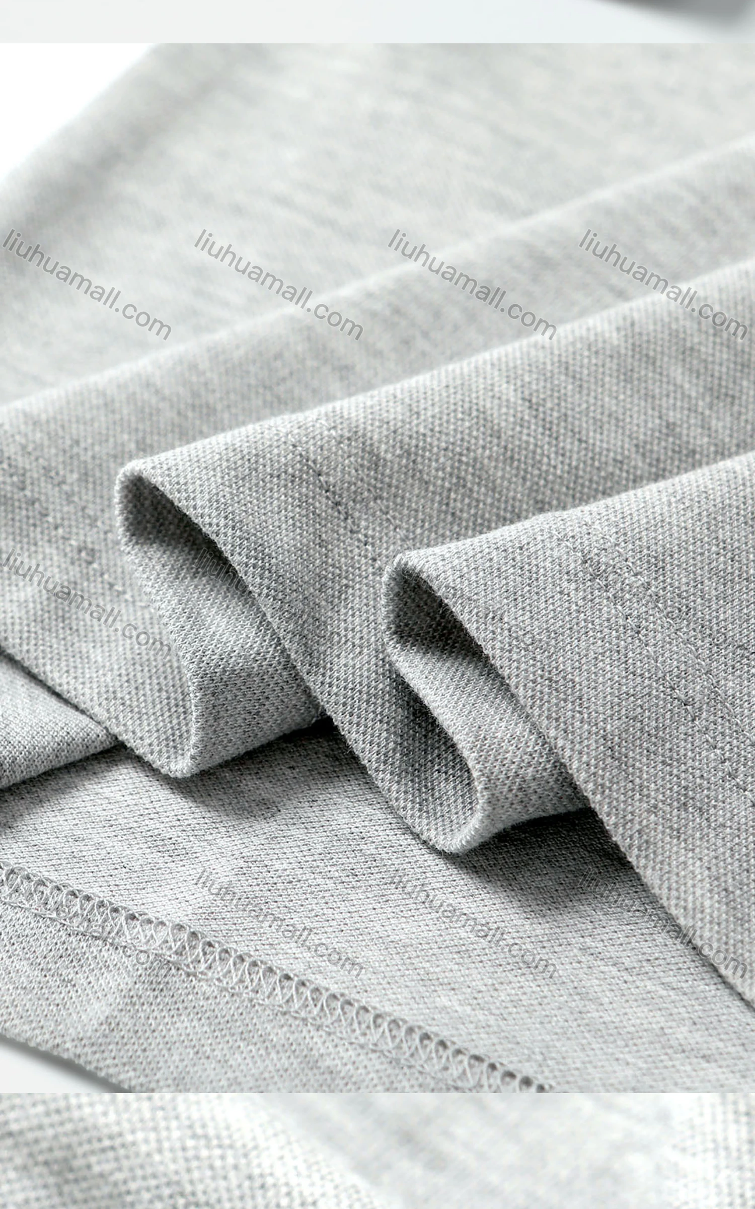 Wholesale Men's Casual Short Sleeve Striped Trim Vented Hem Polo Shirt 8837# - Liuhuamall