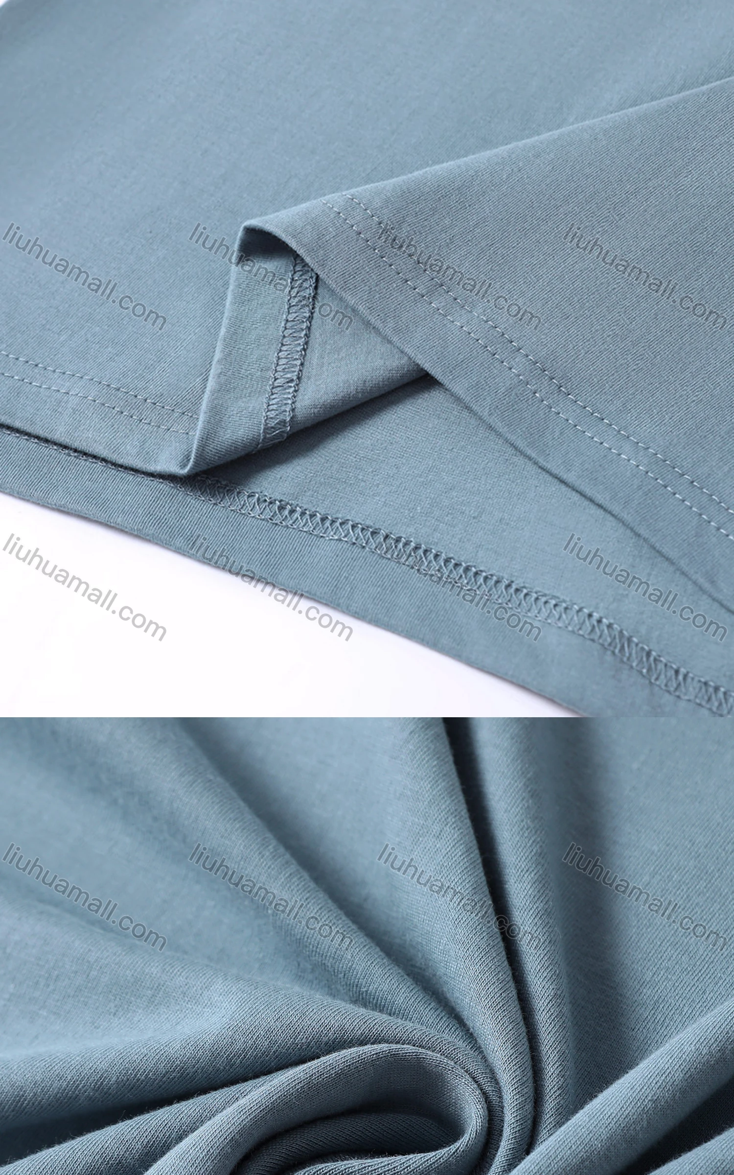 Wholesale Men's Basics Plain Short Sleeve Round Neck T Shirt D1800# - Liuhuamall