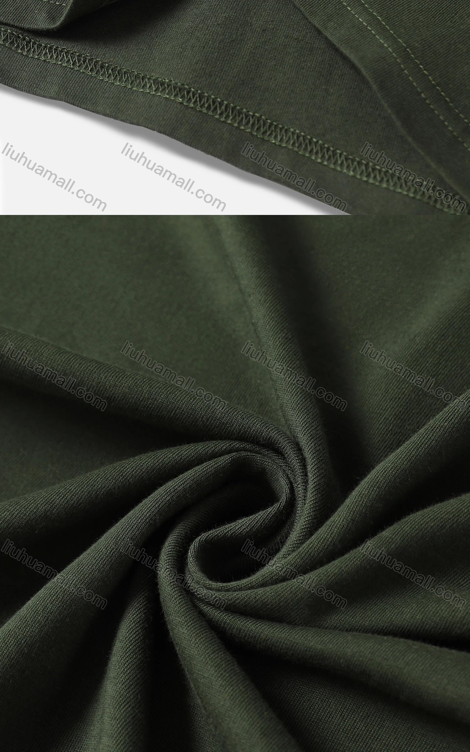 Wholesale Men's Plain Basics Round Neck Short Sleeve Tee D2200# - Liuhuamall