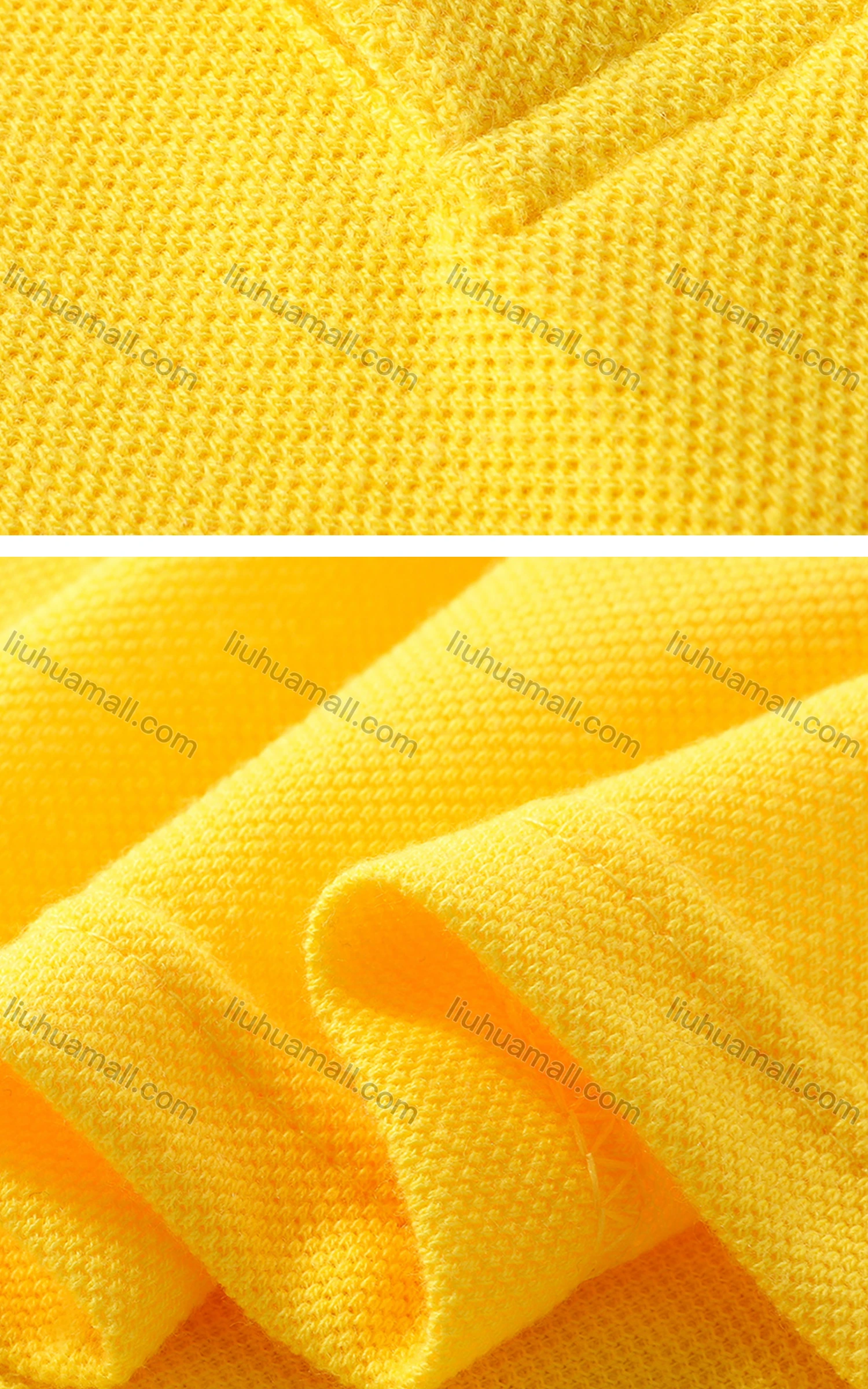 Wholesale Men's Basics Short Sleeve Vented Hem Plain Polo Shirt 106# - Liuhuamall