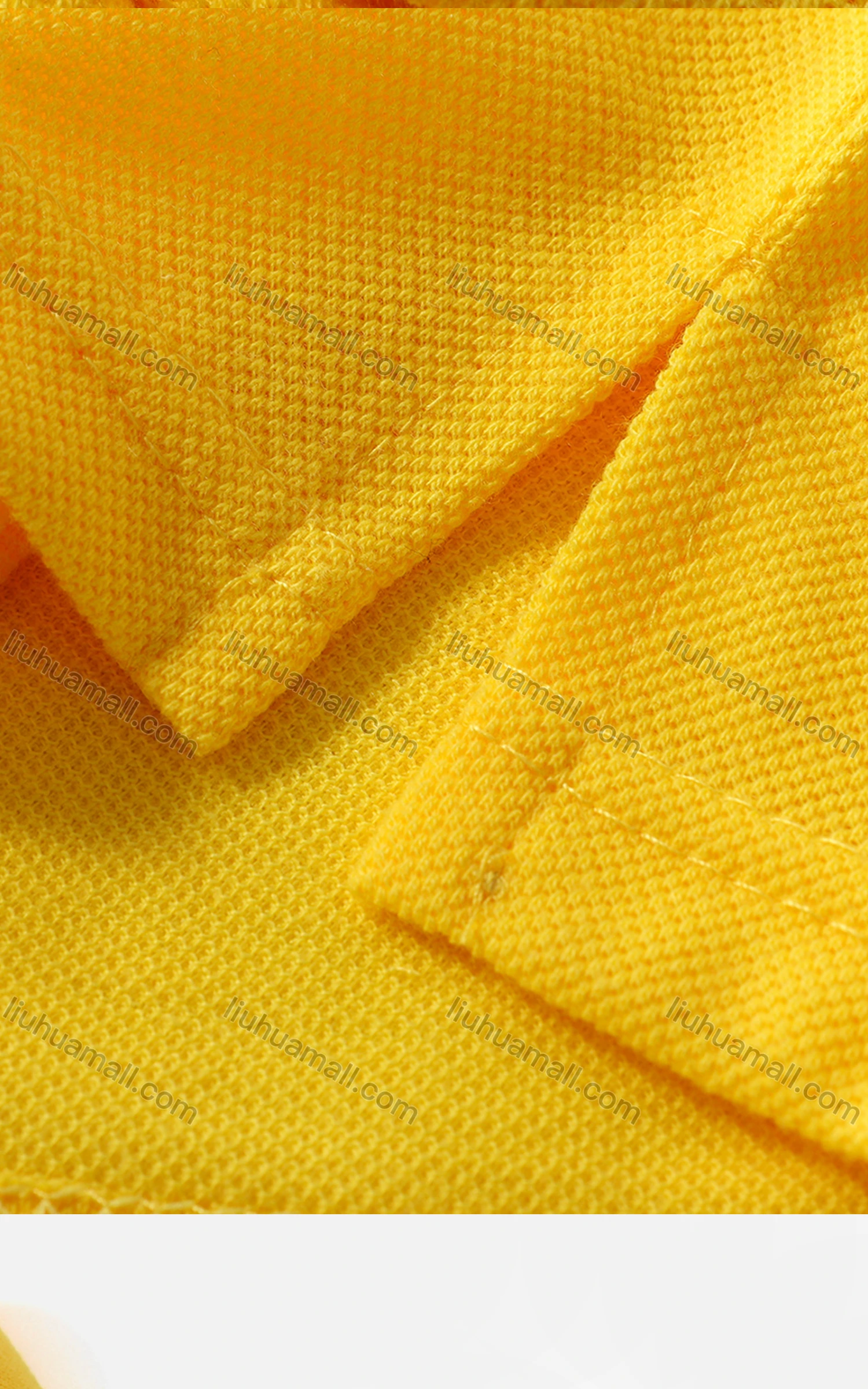 Wholesale Men's Basics Short Sleeve Vented Hem Plain Polo Shirt 106# - Liuhuamall