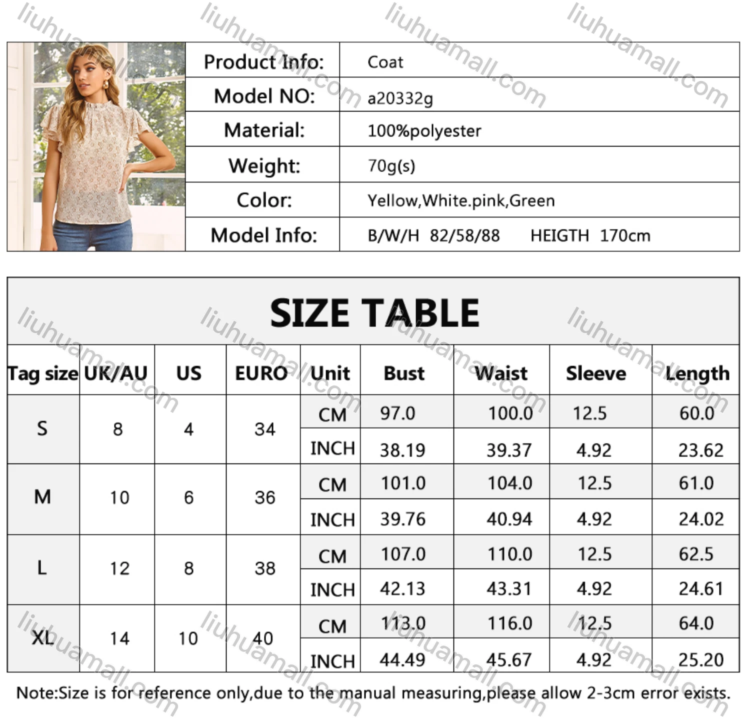 Wholesale Women's Casual Crew Ruffle Neck Butterfly Sleeve Disty Floral Keyhole Blouse A20332G# - Liuhuamall