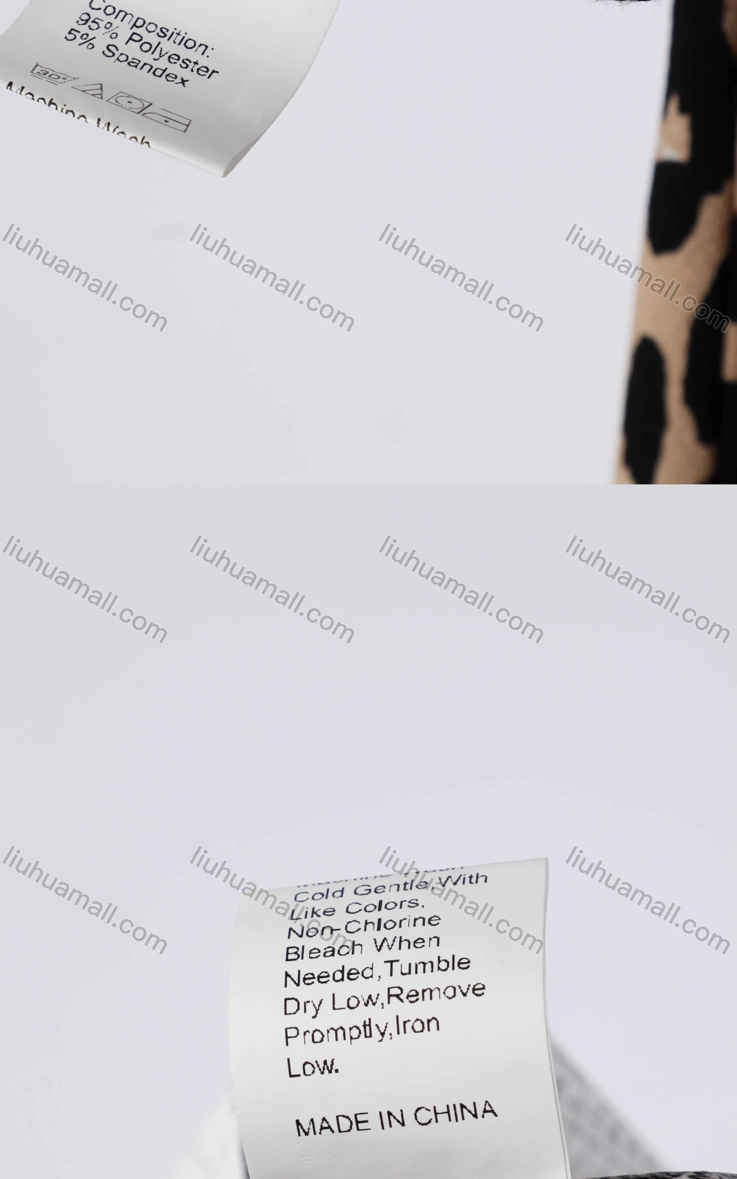 Wholesale Women's Casual Leopard Elastic Straight Leg Slim Fit Pant - Liuhuamall