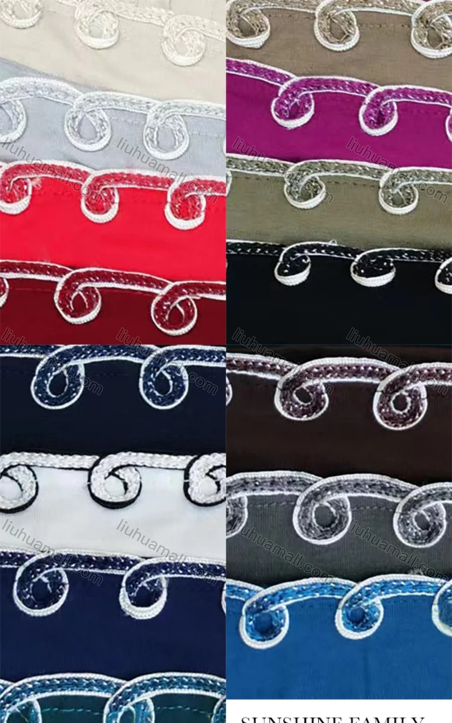 Wholesale Women's African Embroidery Robe 3/4 Sleeve Split Side Curved Hem Maxi Dress - Liuhuamall