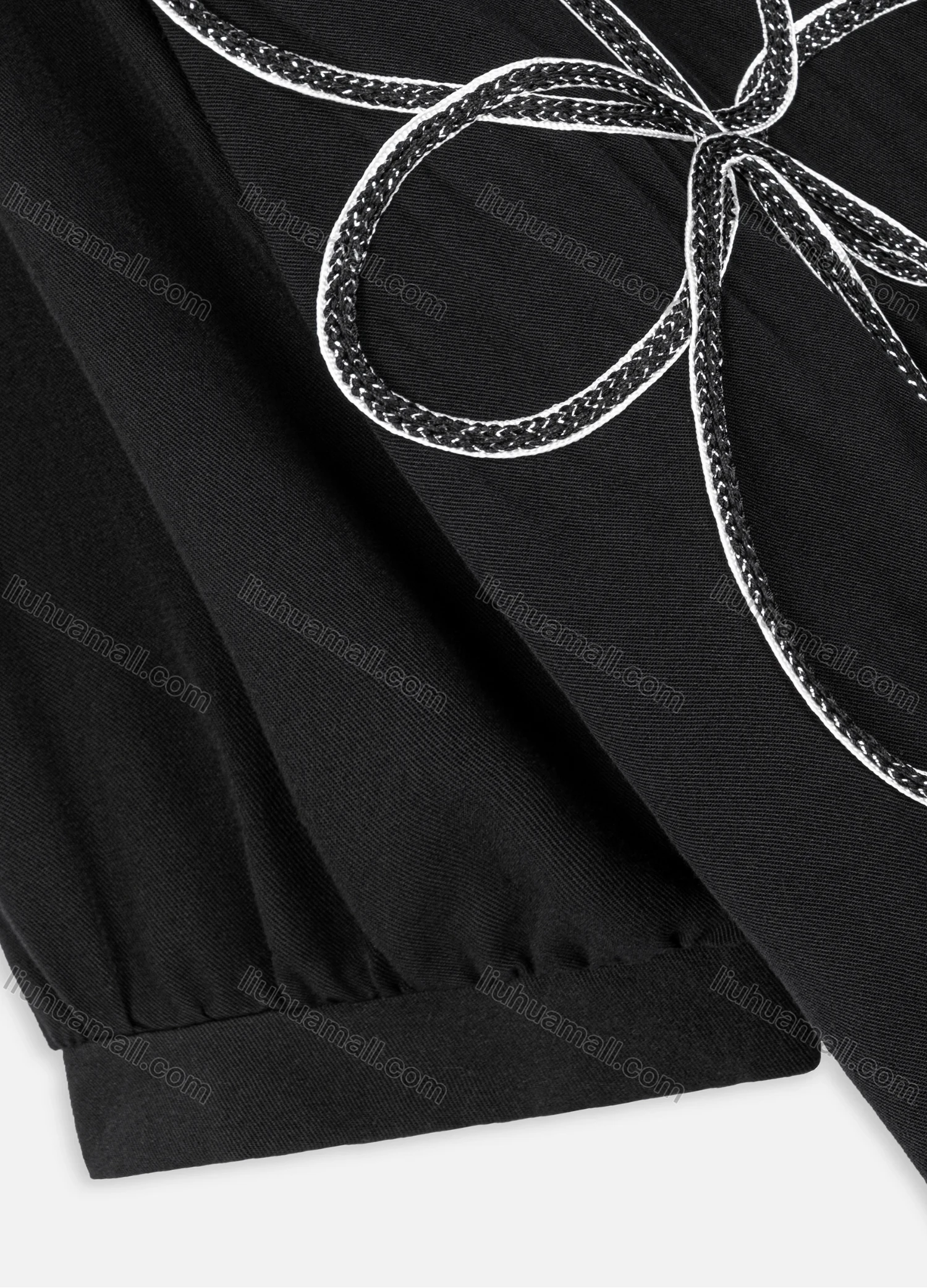 Wholesale Women's Plus Size Collared 3/4 Sleeve Button Down Embroidery Casual Shirt - Liuhuamall