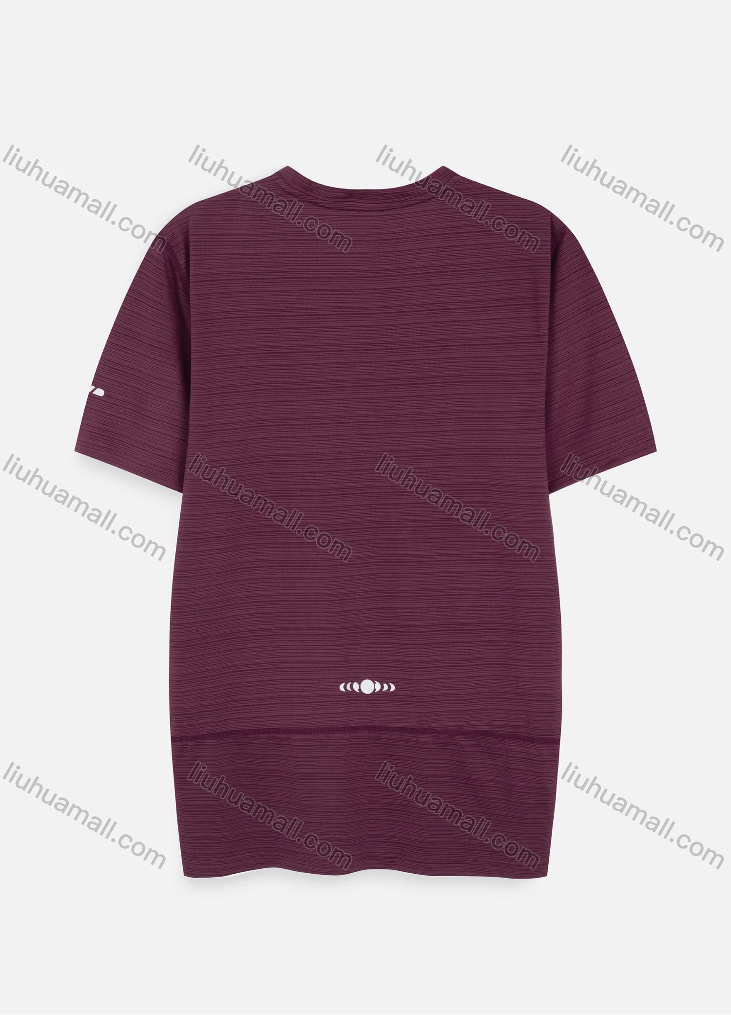 Wholesale Men's Athletic Workout Sporty Breathable Striped Short Sleeve Trim T-shirt S809# - Liuhuamall