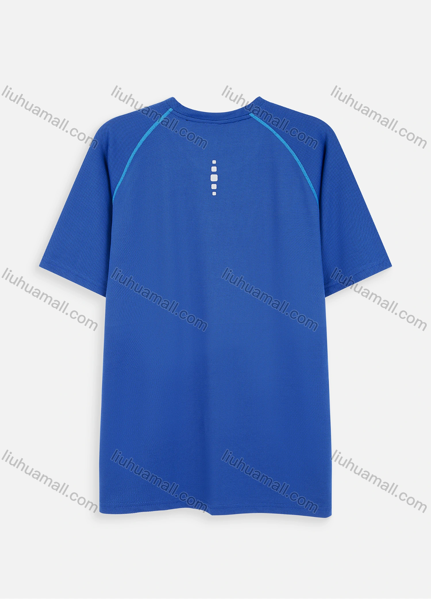 Wholesale Men's Athletic Workout Sporty Breathable Mesh Short Sleeve Print T-shirt Z819# - Liuhuamall