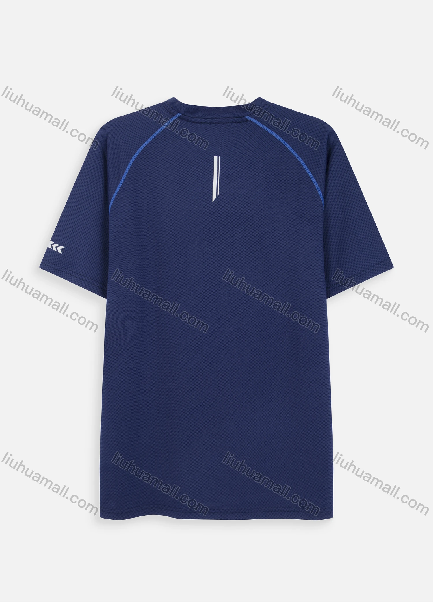 Wholesale Men's Athletic Workout Sporty Breathable Mesh Short Sleeve Print T-shirt Z821# - Liuhuamall