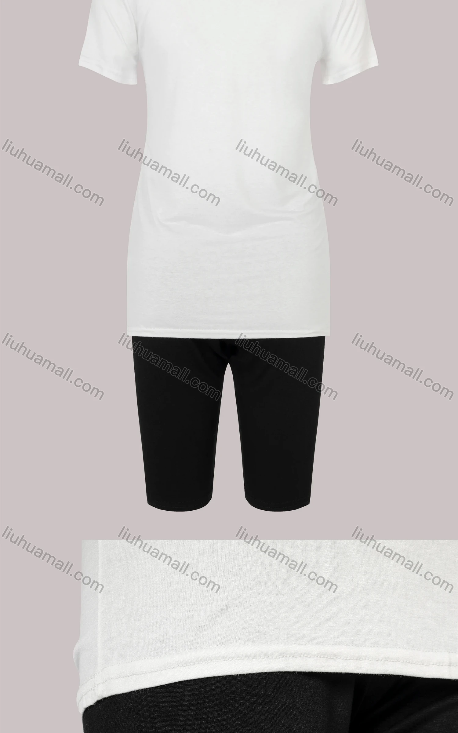 Wholesale Women's Casual Short Sleeve Playing Card Print Top & Shorts Sets - Liuhuamall