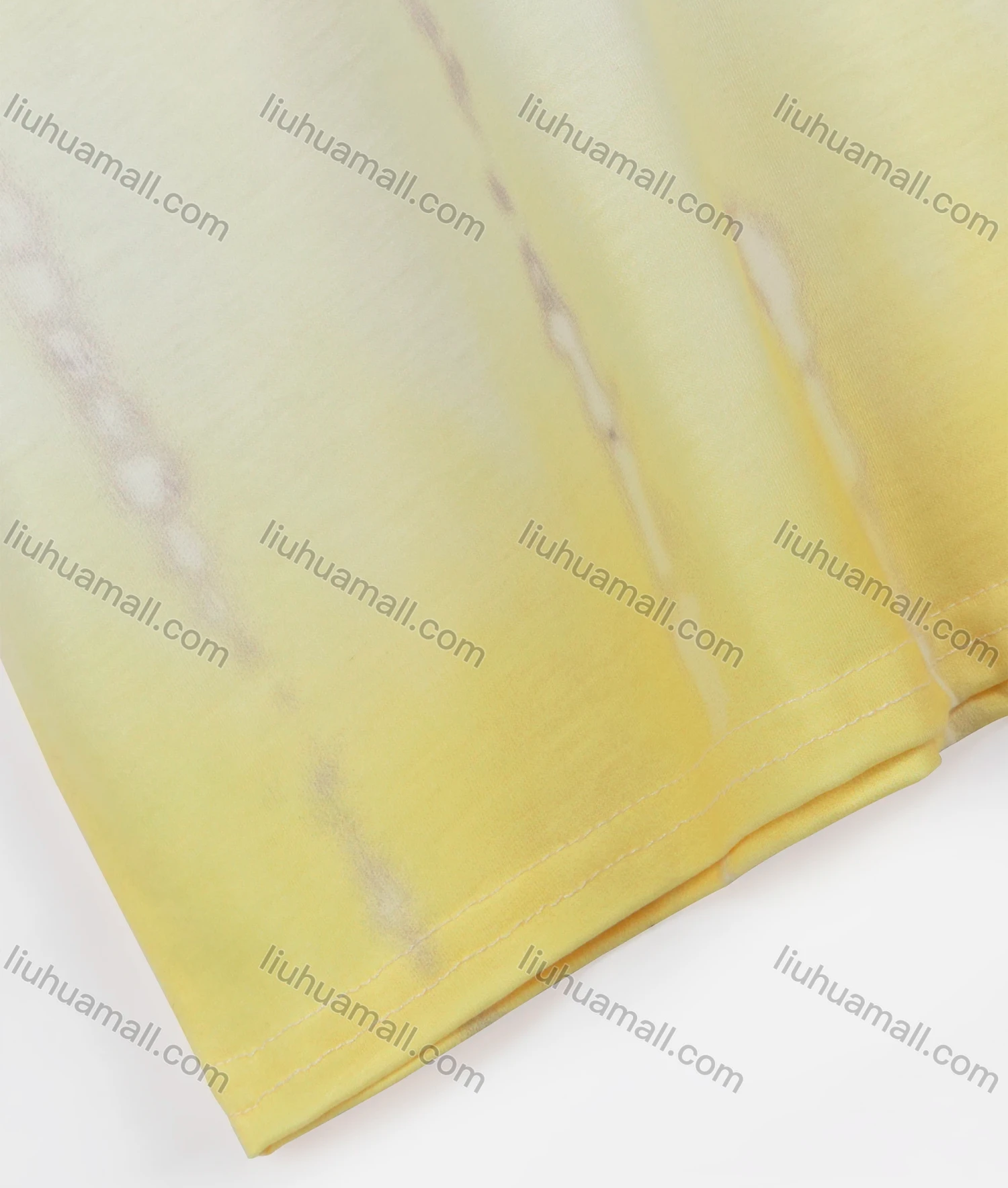 Wholesale Women's Casual Round Neck Short Sleeve Gradient Distressed T-shirt - Liuhuamall