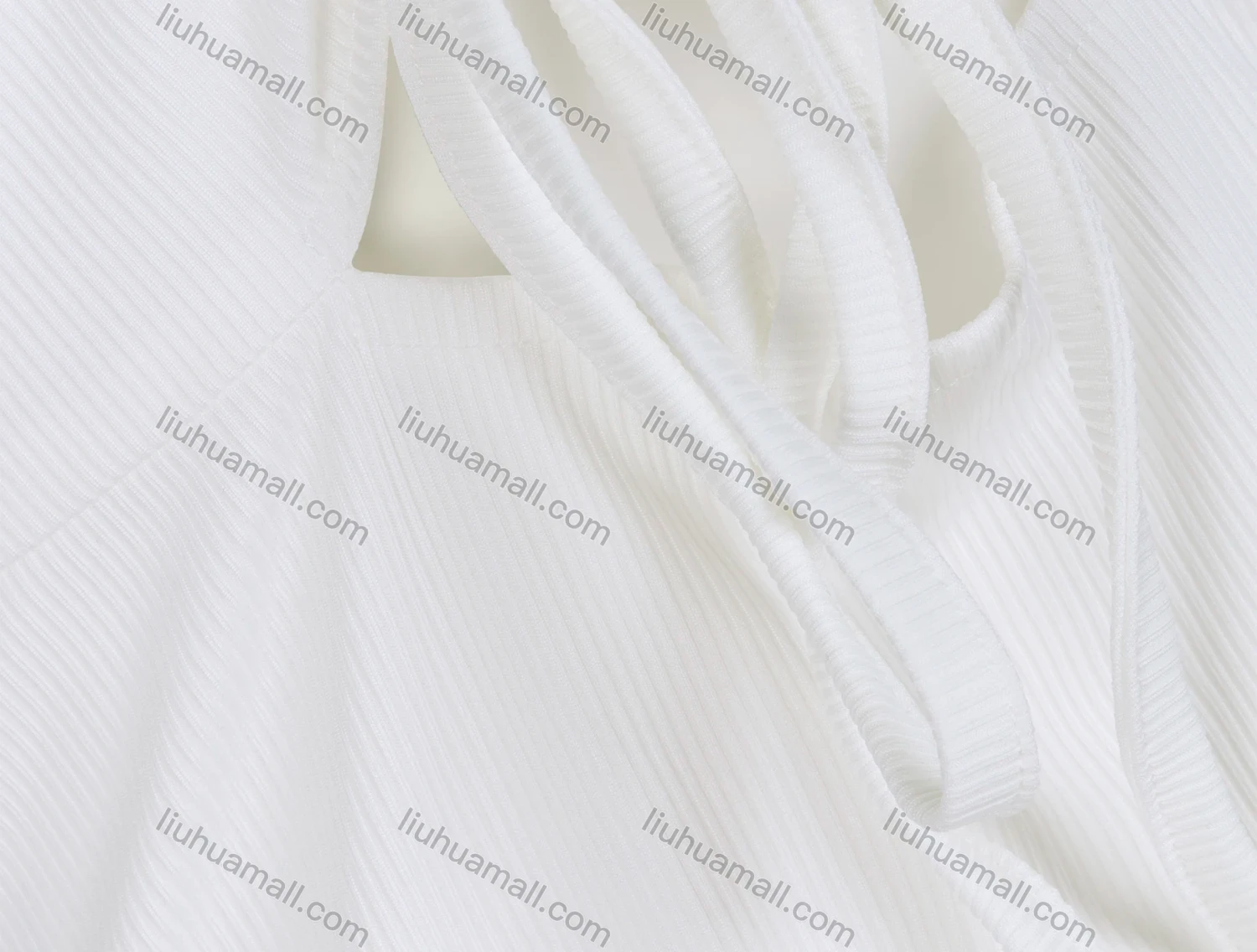 Wholesale Women's Casual Plain Short Sleeve Crew Neck Halter Cut Out Drawstring Front Dress - Liuhuamall