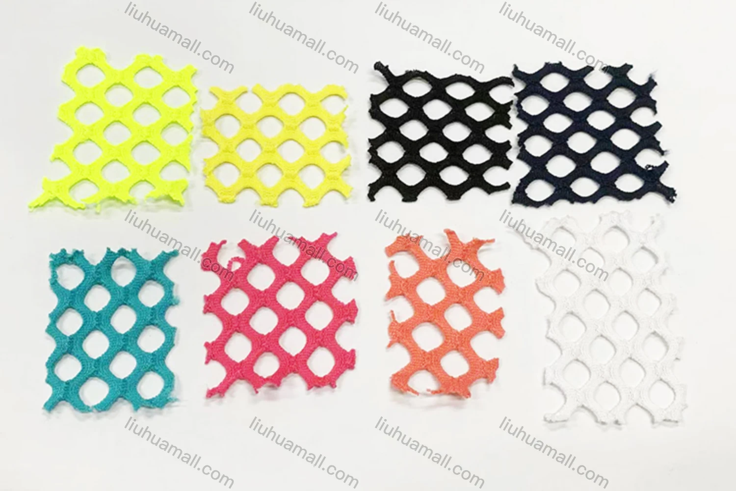 Wholesale Women's Vacation Plain Mesh Breathable Hollow Out Loose Fit Wide-leg Pants - Liuhuamall