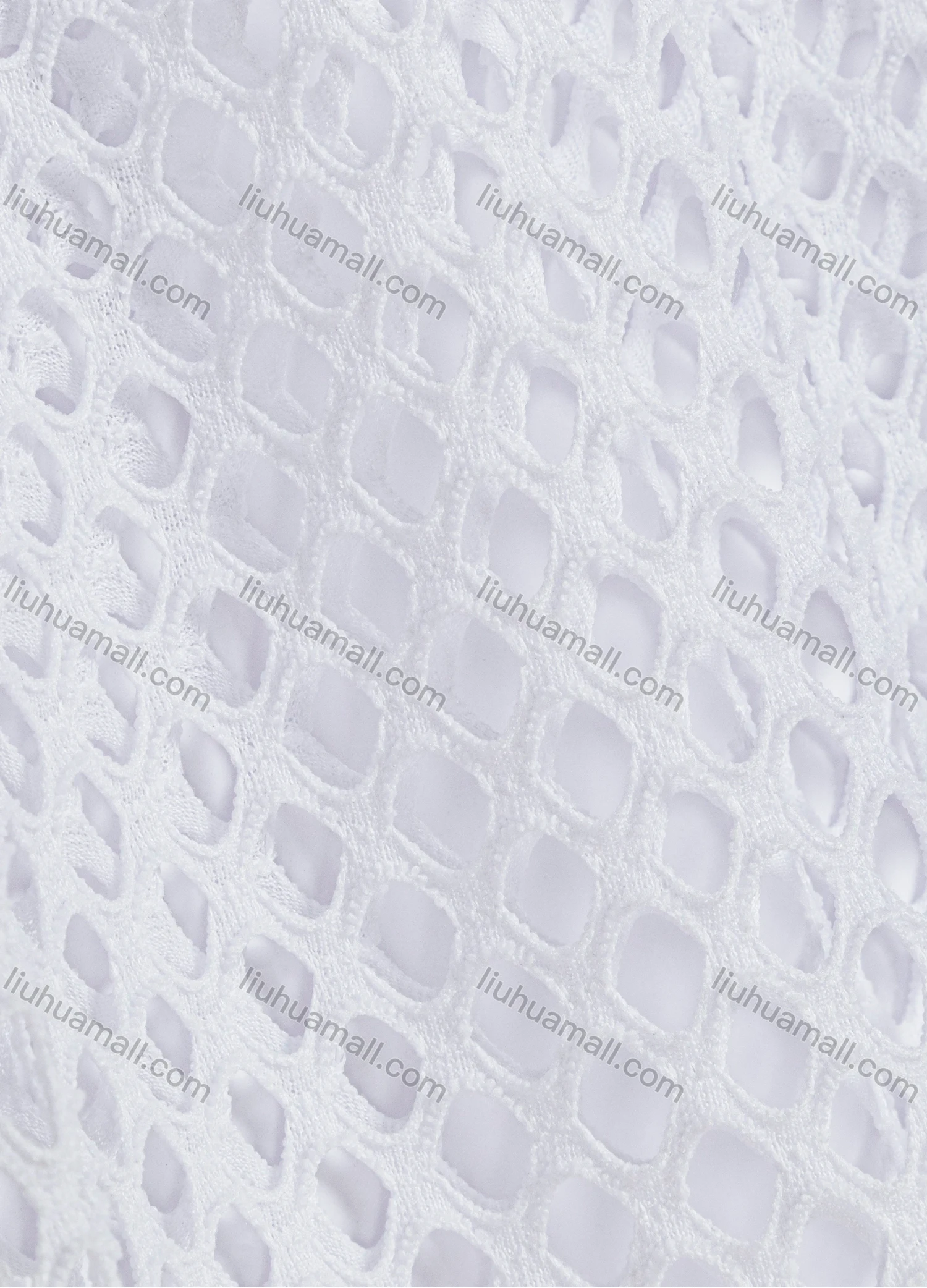 Wholesale Women's Vacation Plain Mesh Breathable Hollow Out Loose Fit Wide-leg Pants - Liuhuamall