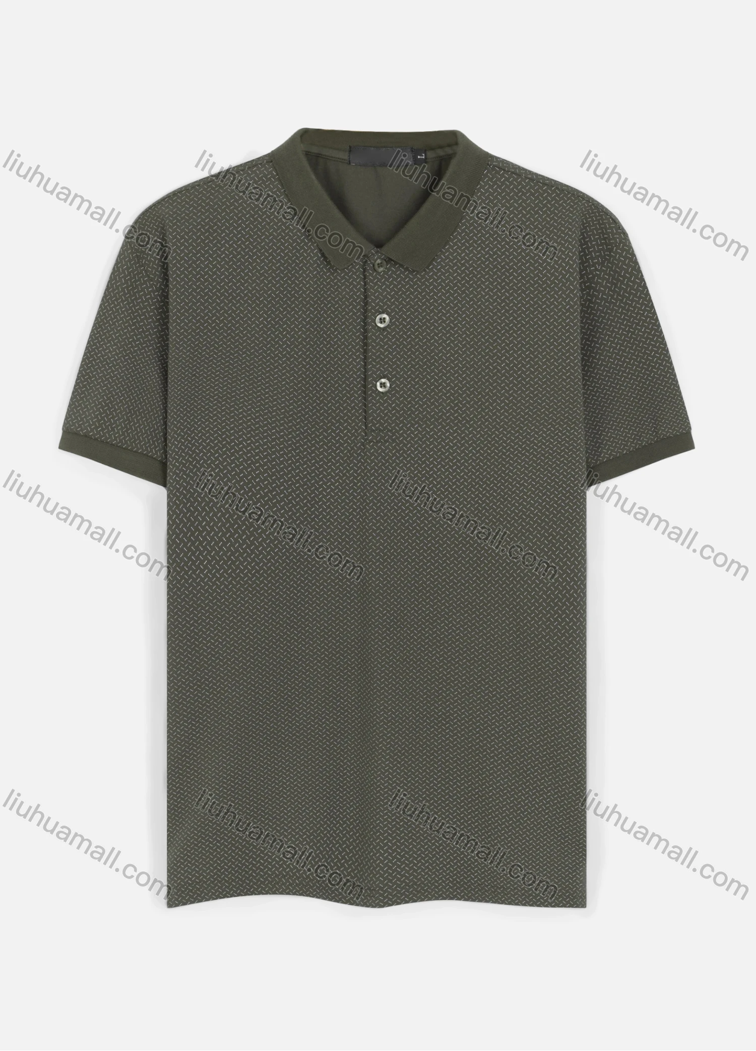Wholesale Men's Casual Short Sleeve Button Front Polo Shirts - Liuhuamall