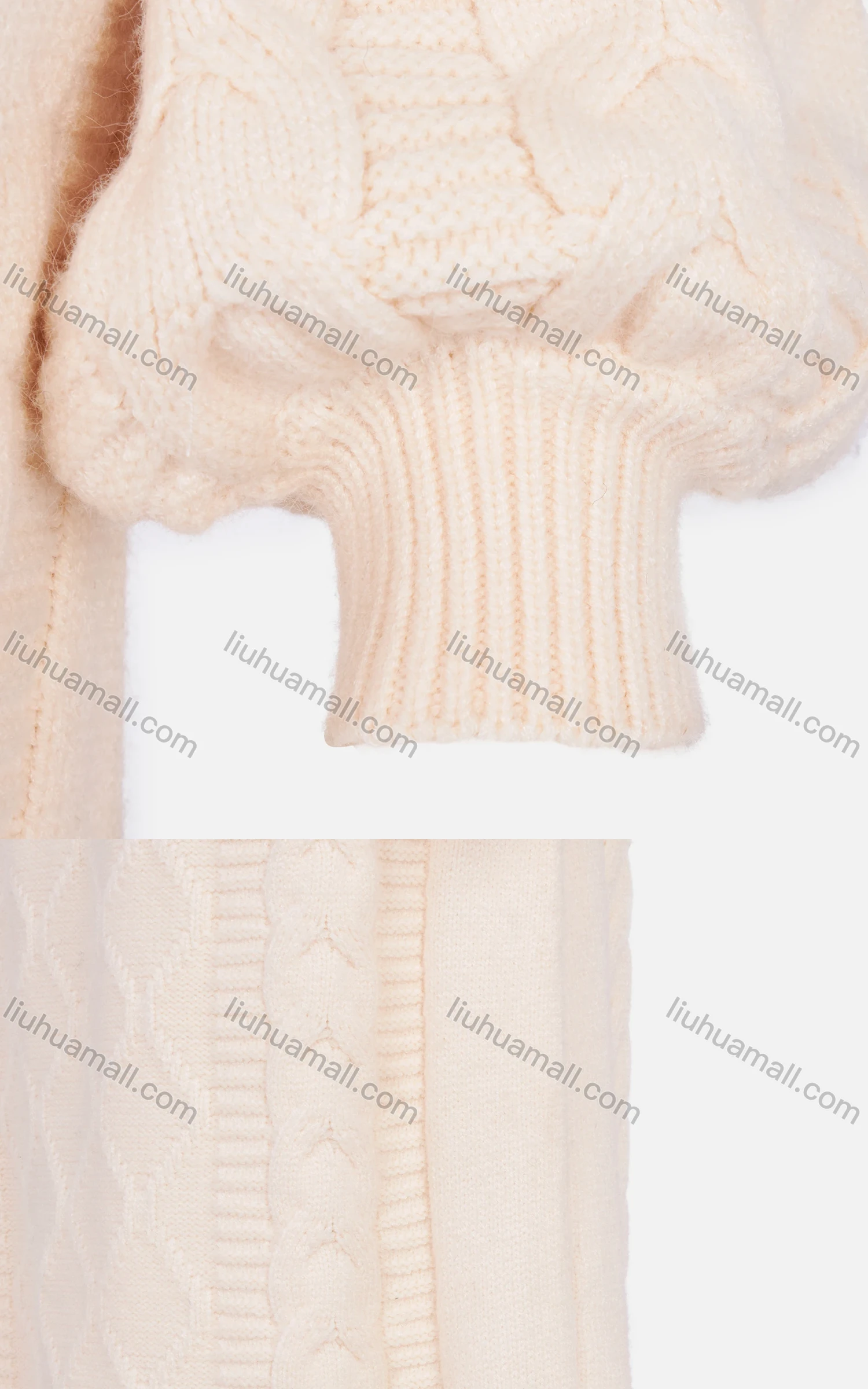 Wholesale Women's Casual Long Sleeve Cable Knit Cami Dress 2 Piece Set - Liuhuamall