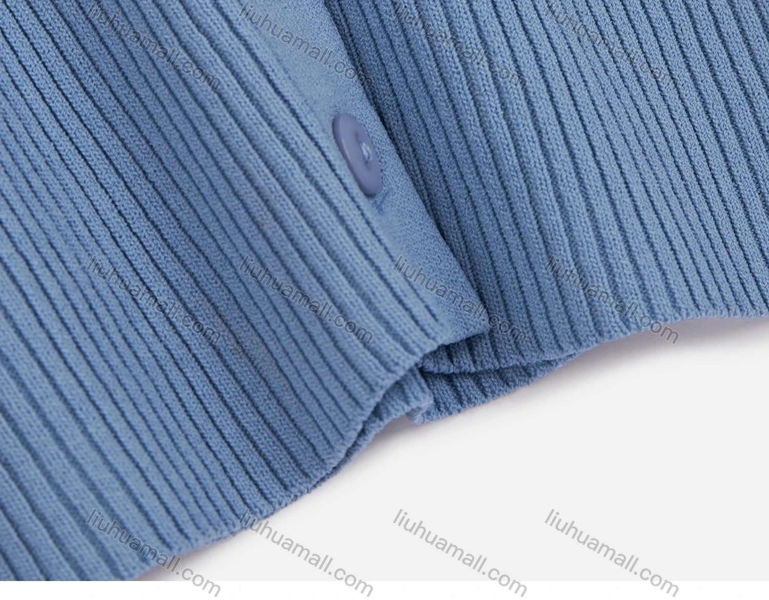 Wholesale Women's Plain Long Sleeve Button Open Front French Rib Cardigan 901# - Liuhuamall