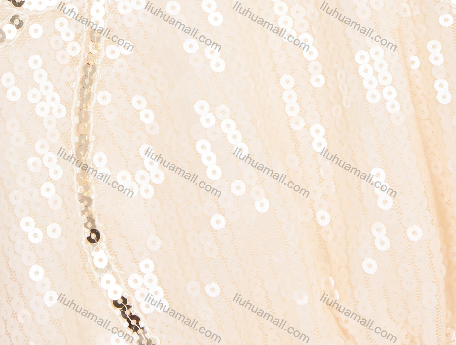 Wholesale Women's Fashion Round Neck Butterfly Sleeve Mesh Sequin Cocktail Dress 99029# - Liuhuamall