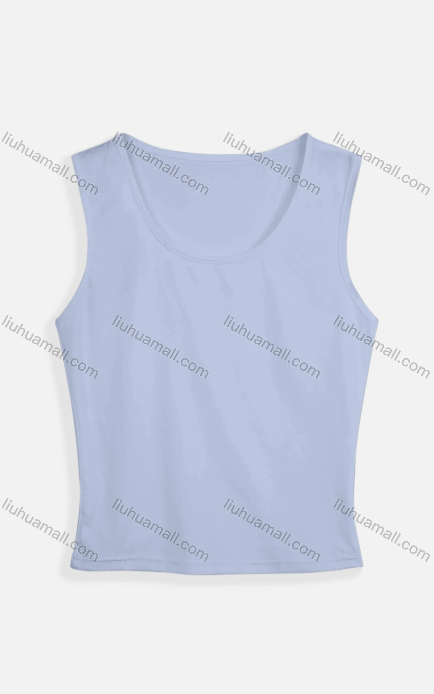 Wholesale Women's Casual Basic Scoop Neck Racerback Plain Tank Top 211204# - Liuhuamall