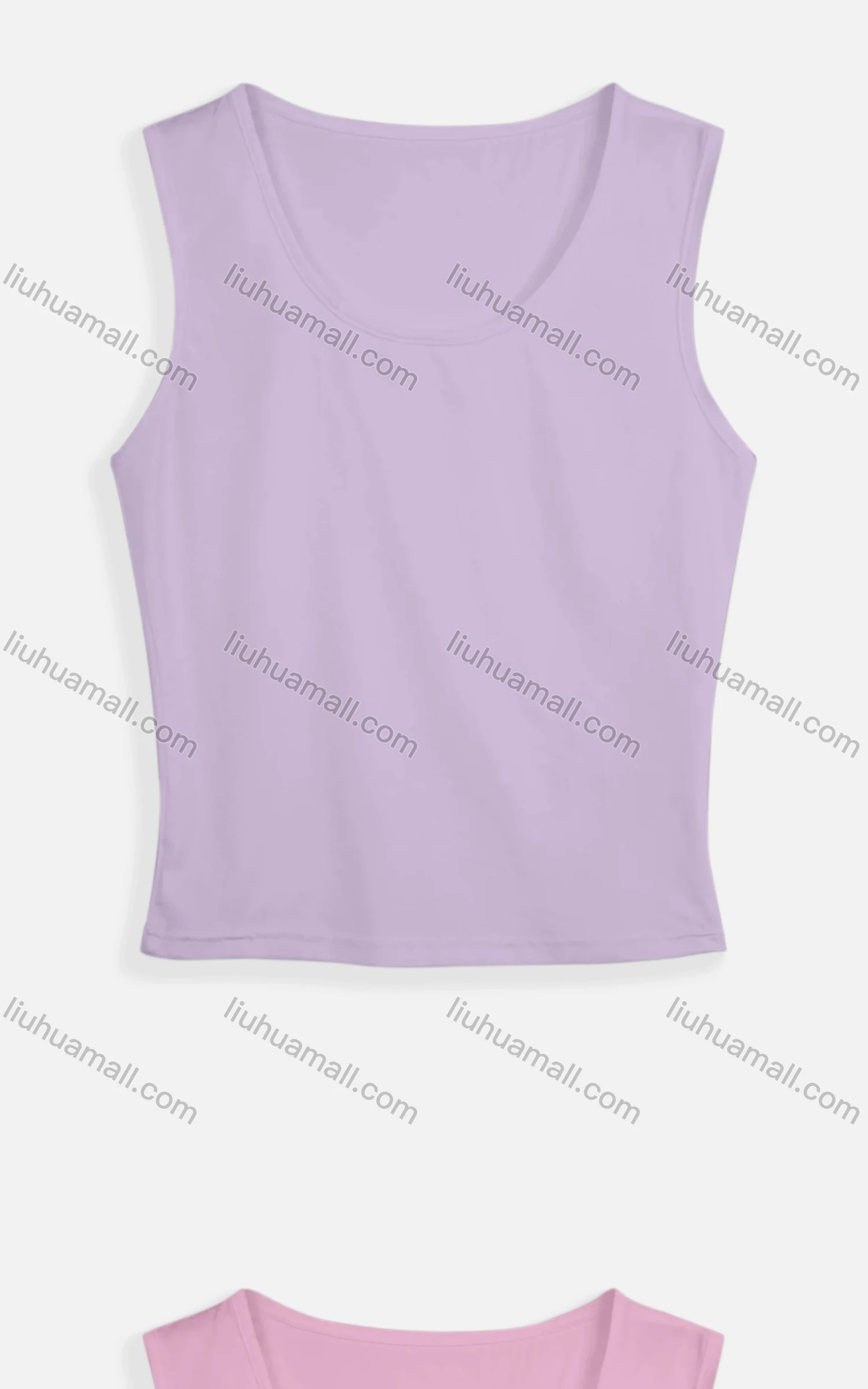 Wholesale Women's Casual Basic Scoop Neck Racerback Plain Tank Top 211204# - Liuhuamall