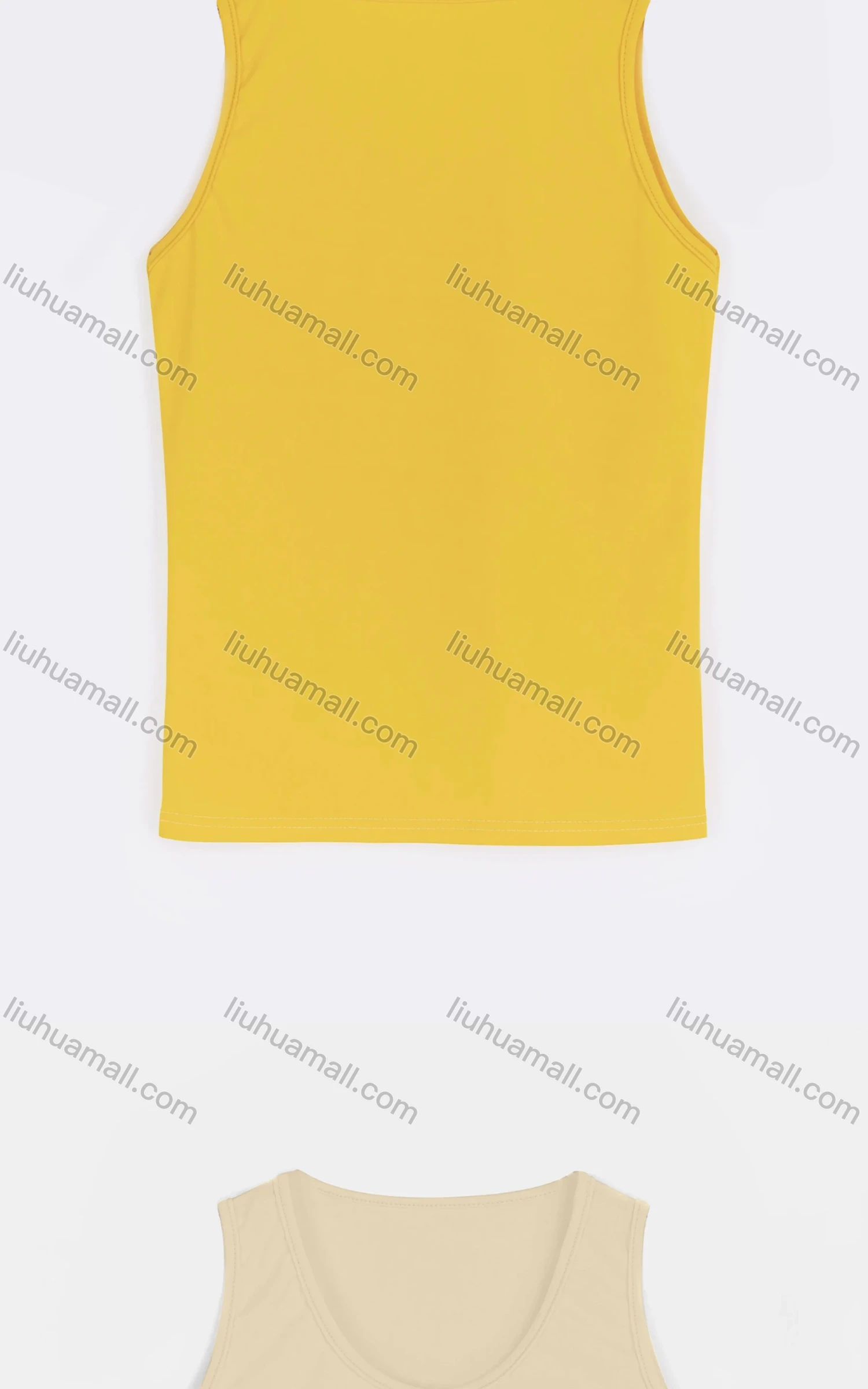 Wholesale Women's Casual Basic Scoop Neck Plain Tank Top 211201# - Liuhuamall