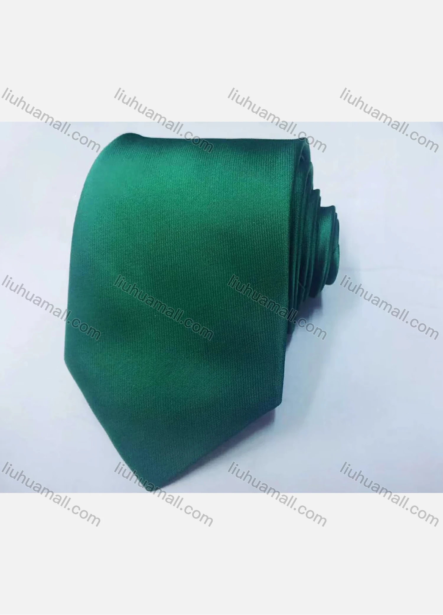 Wholesale Men's Basics Classic Plain Satin Tie & Pocket Square & Pair Cufflinks Sets - Liuhuamall