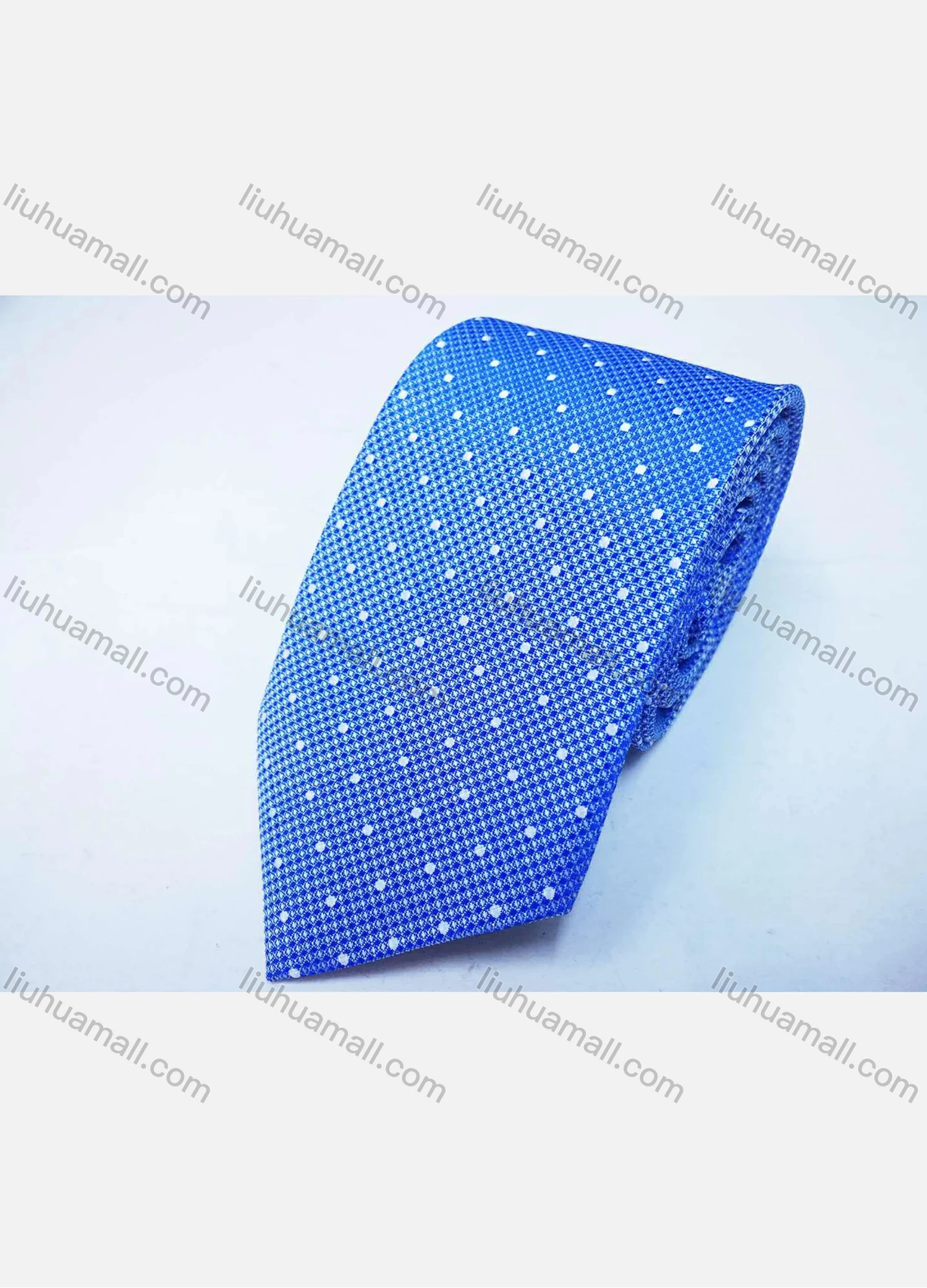 Wholesale Men's Business Pin Dot Print Tie & Pocket Square & Cufflinks Sets - Liuhuamall