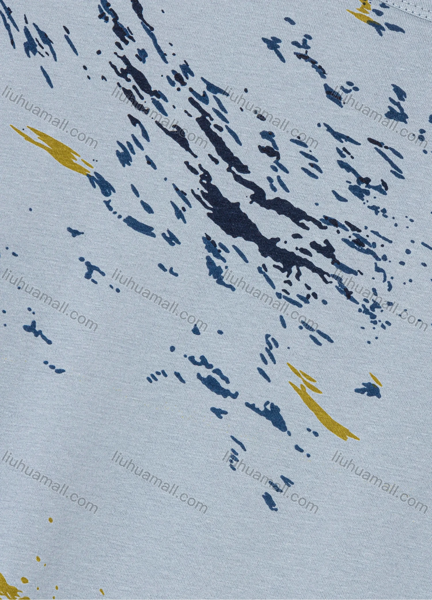 Wholesale Men's Plus Size Causal Round-neck Short Sleeve Splash ink Tee - Liuhuamall