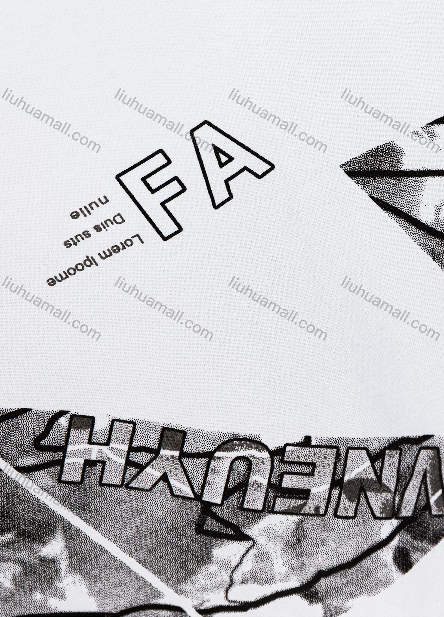 Wholesale Men's Plus Size Casual Round-neck Short Sleeve Letter Graphic Tee - Liuhuamall