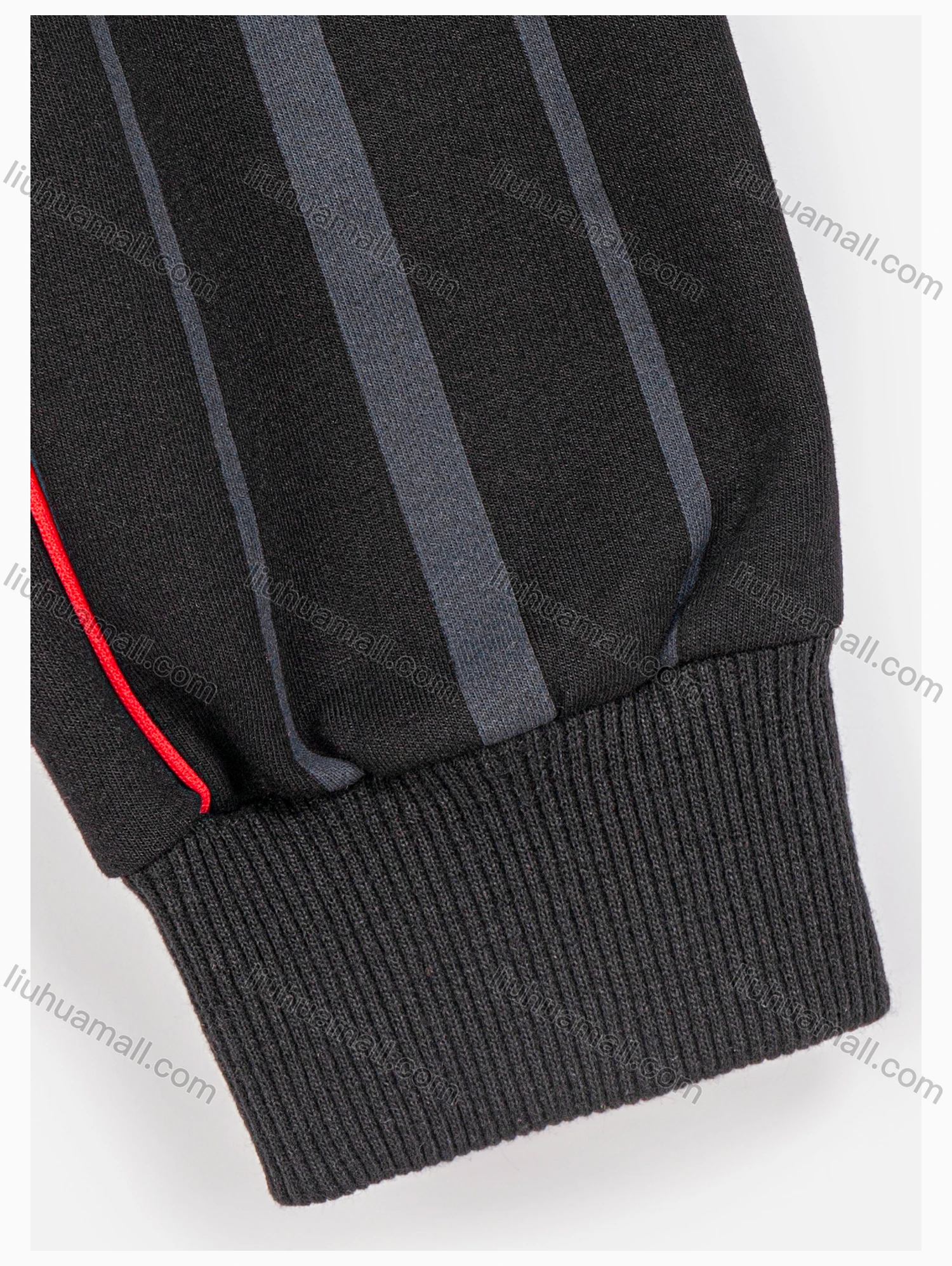 Wholesale Men's Striped Print Elastic Waist Ankle Length Casual Jogger Sweatpants 556# - Liuhuamall