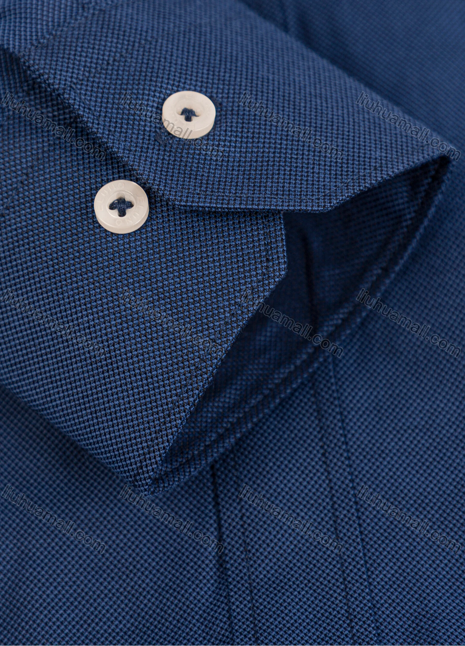 Wholesale Men's Formal Plain Collared Long Sleeve Button Down Shirts - Liuhuamall