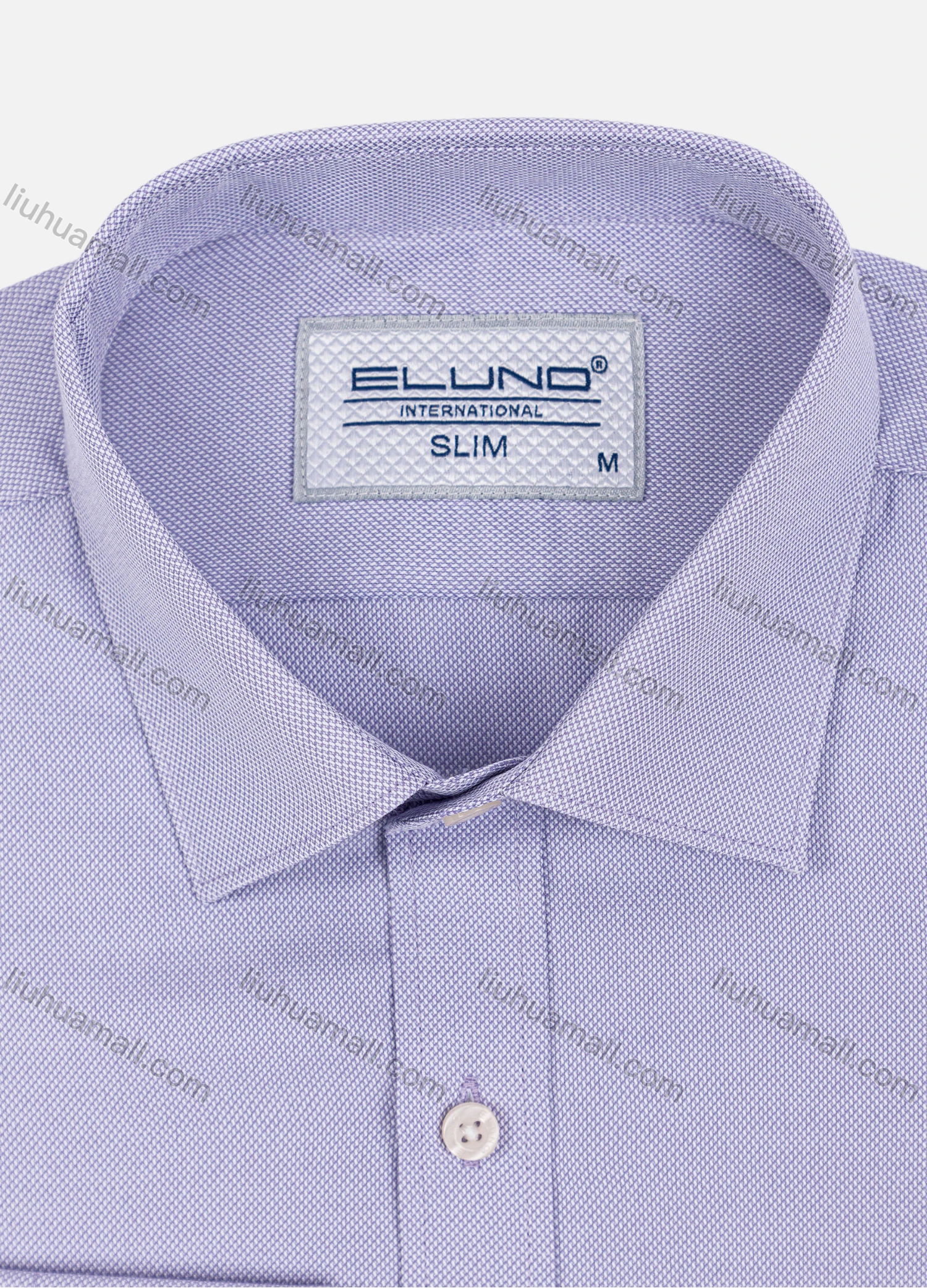 Wholesale Men's Formal Plain Long Sleeve Button Down Dress Shirts - Liuhuamall