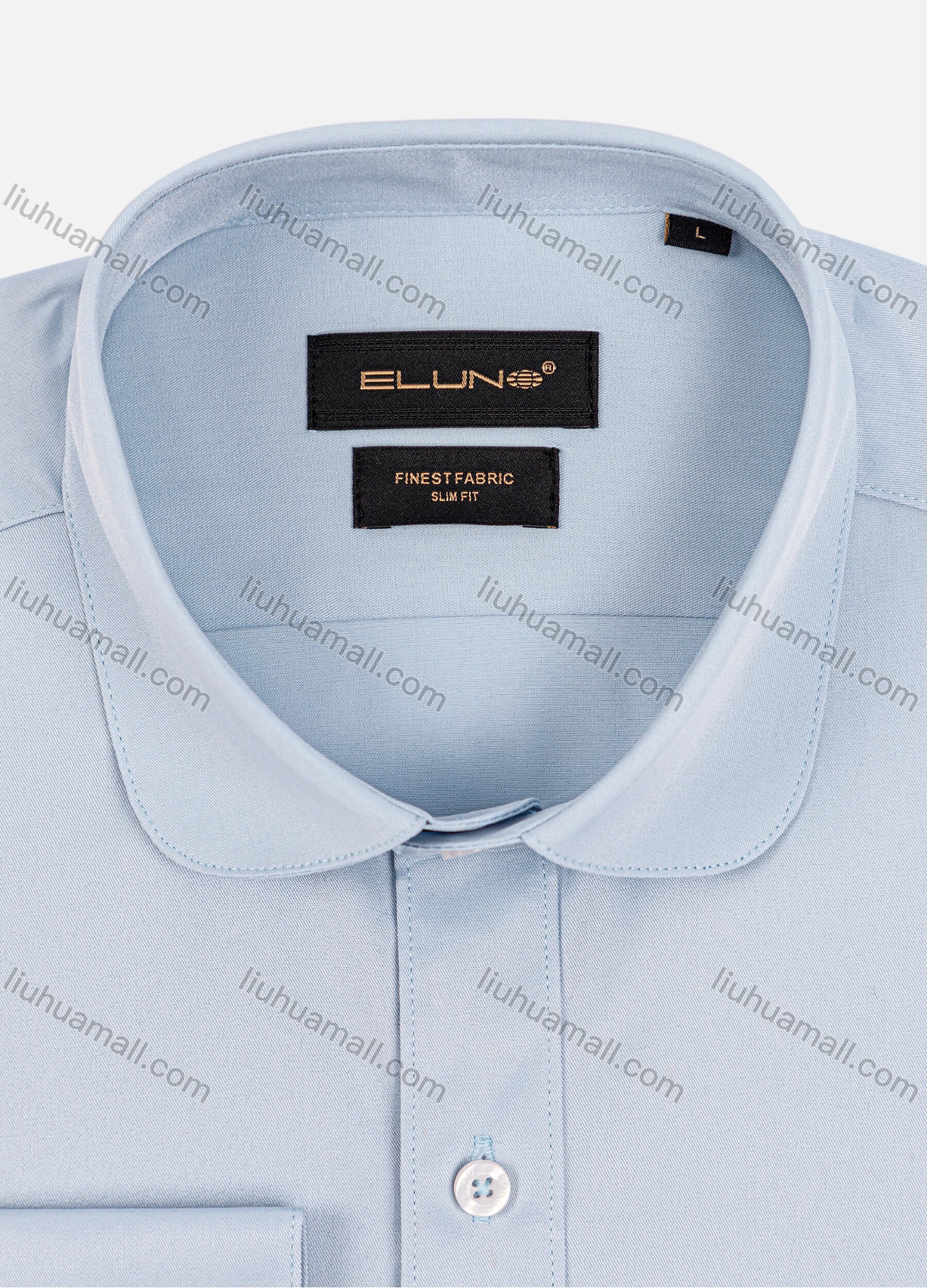 Wholesale Men's Formal Long Sleeve Button Down Plain Dress Shirts - Liuhuamall