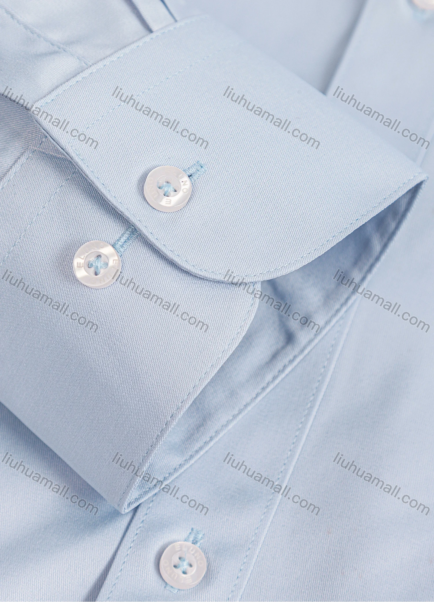 Wholesale Men's Formal Long Sleeve Button Down Plain Dress Shirts - Liuhuamall