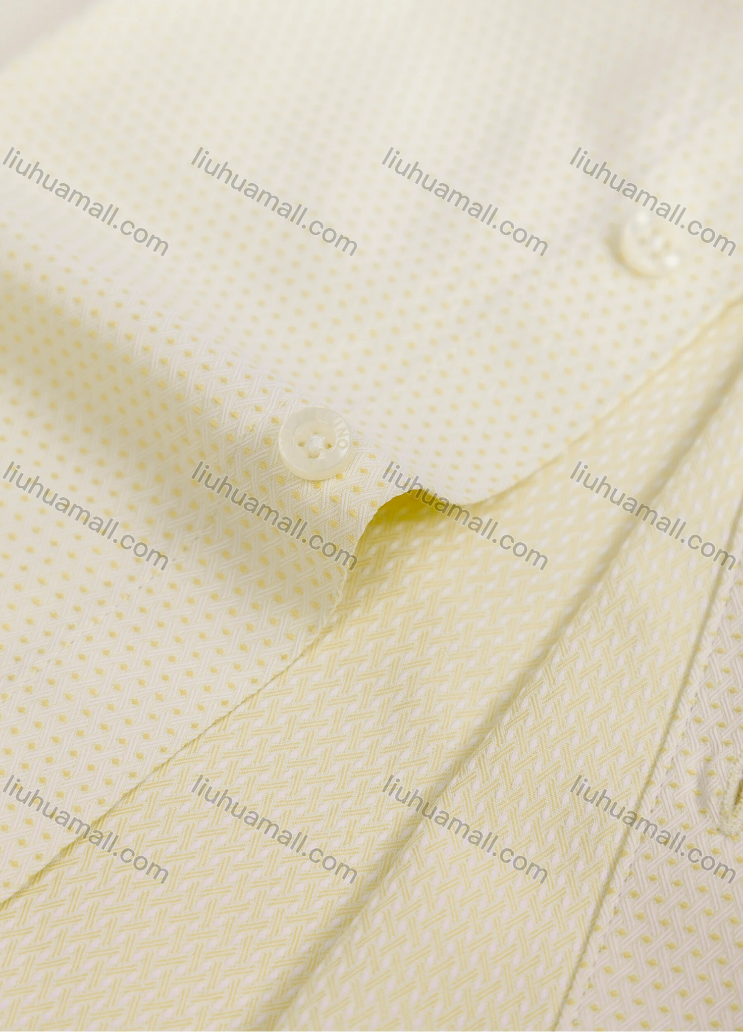 Wholesale Men's Formal Collared Long Sleeve Plain Button Down Shirt - Liuhuamall