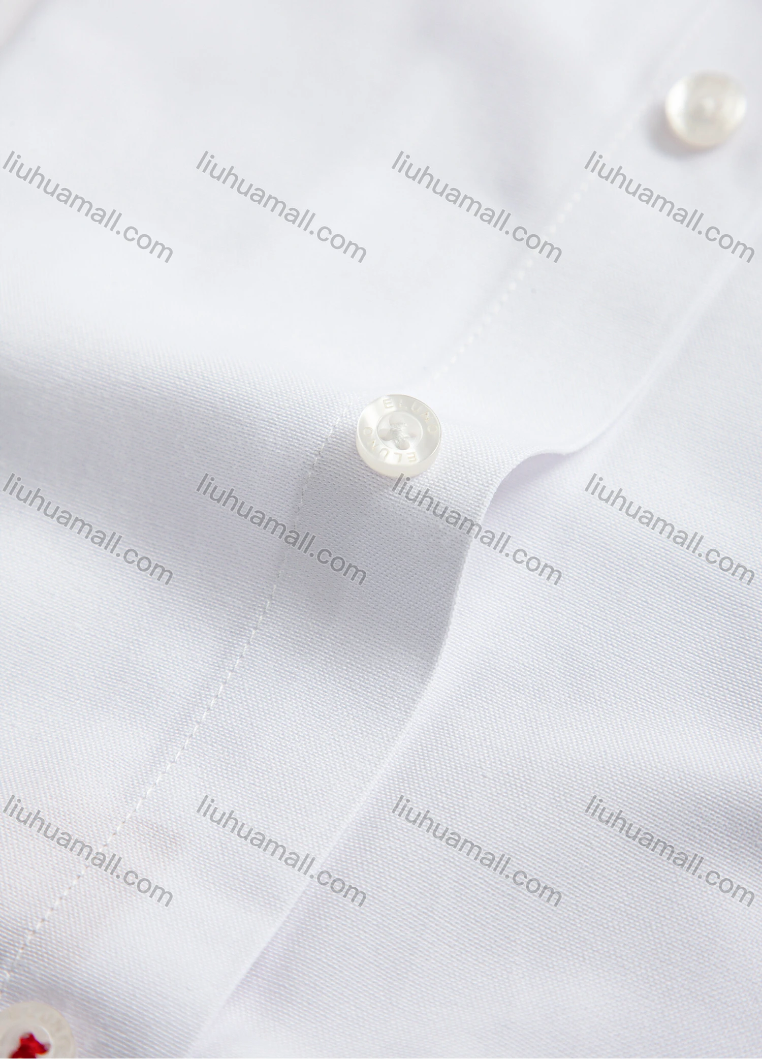 Wholesale Men's Formal Plain Collared Long Sleeve Button Down Dress Shirts - Liuhuamall