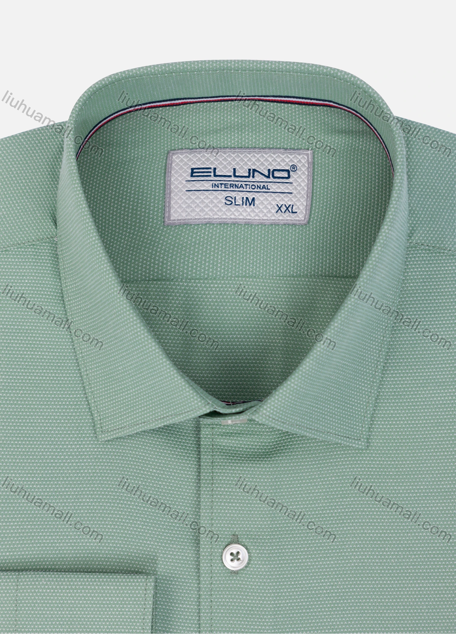 Wholesale Men's Long Sleeve Button Down Plain Formal Shirt - Liuhuamall