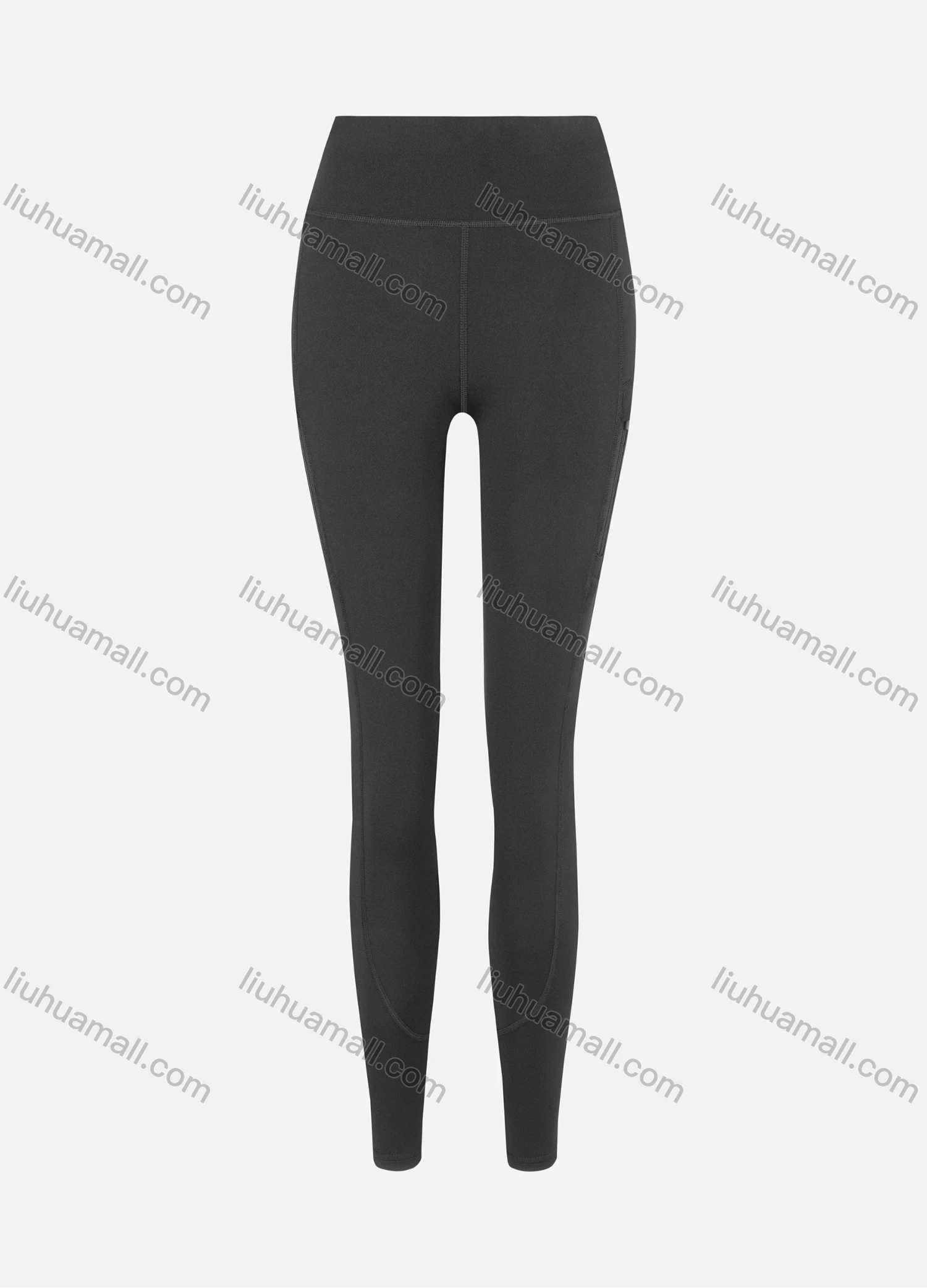 Wholesale Women's Sporty High Waist Breathable High Stretchy Zipper Pocket Legging - Liuhuamall