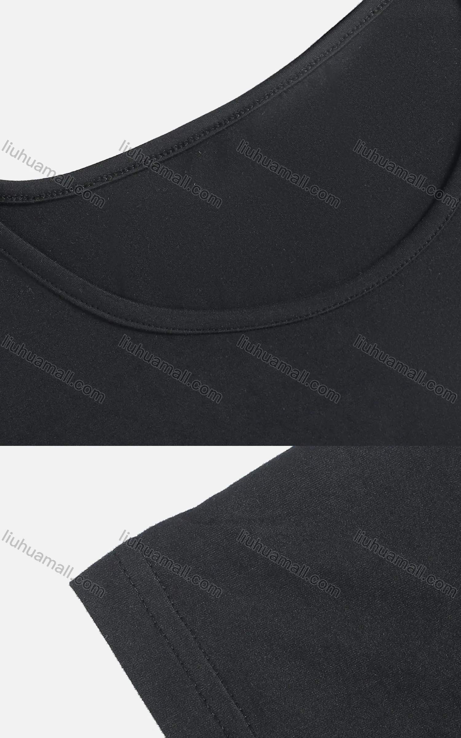 Wholesale Women's Casual Plain Crew Neck Short Sleeve Split Hem Maxi Dress - Liuhuamall