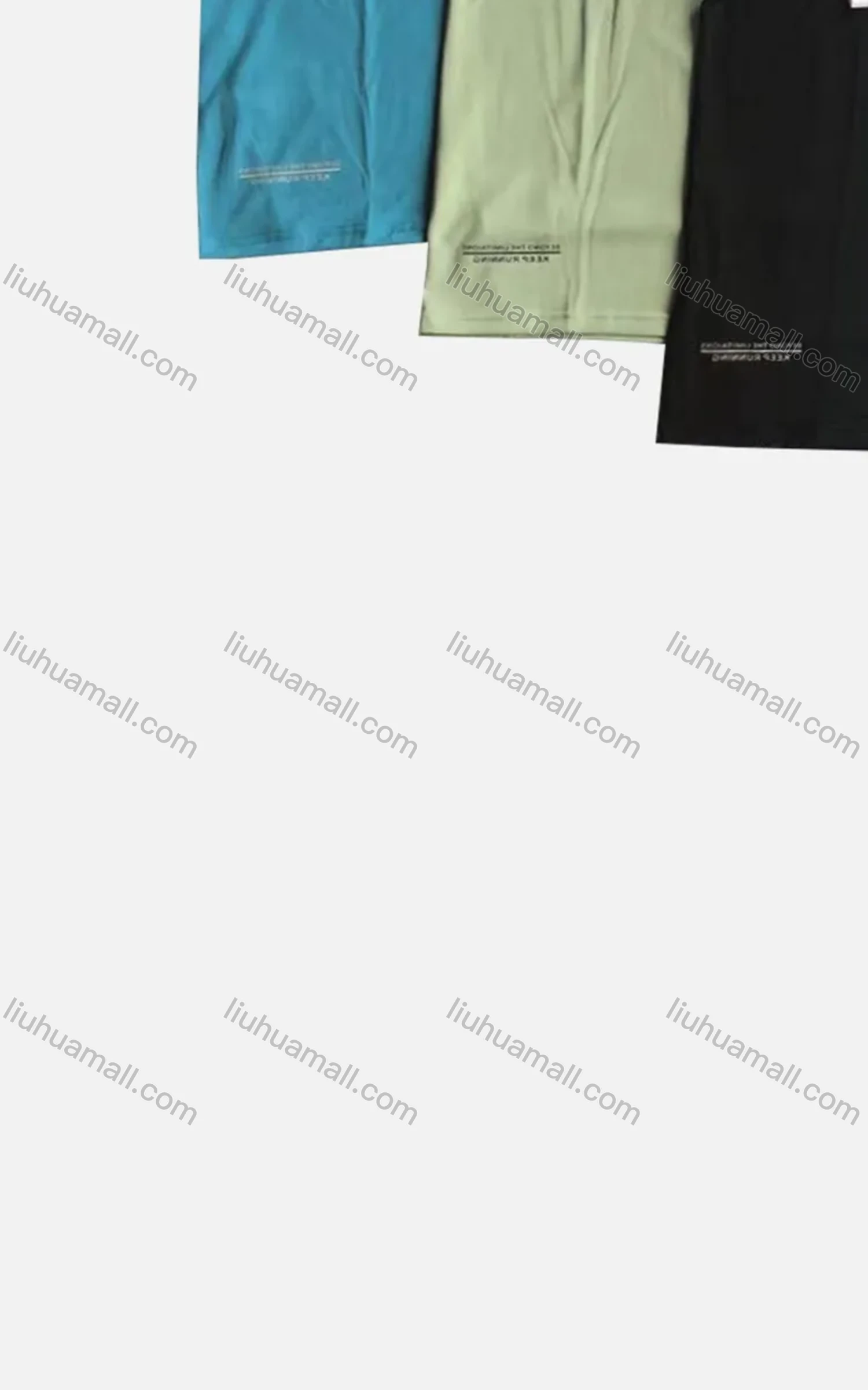 Wholesale  Men's Quick Dry Workout Letters Running Solid Athletic T-Shirt - Liuhuamall