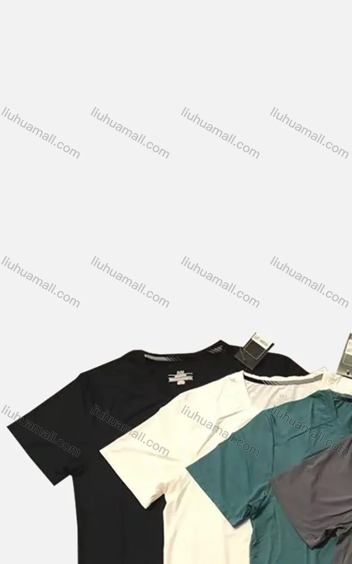 Wholesale Men's Quick Dry Workout Slogan Running Solid Athletic T-Shirt - Liuhuamall