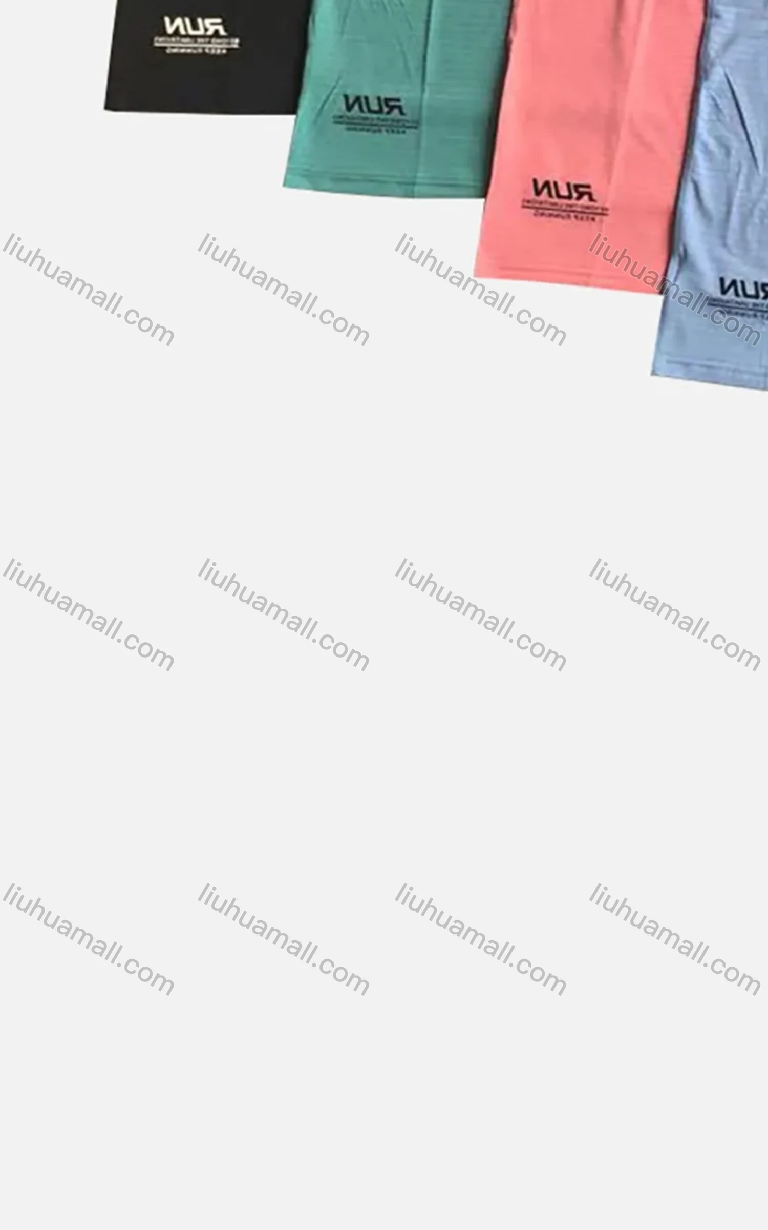 Wholesale Men's Quick Dry Workout Running Solid Athletic T-Shirt - Liuhuamall