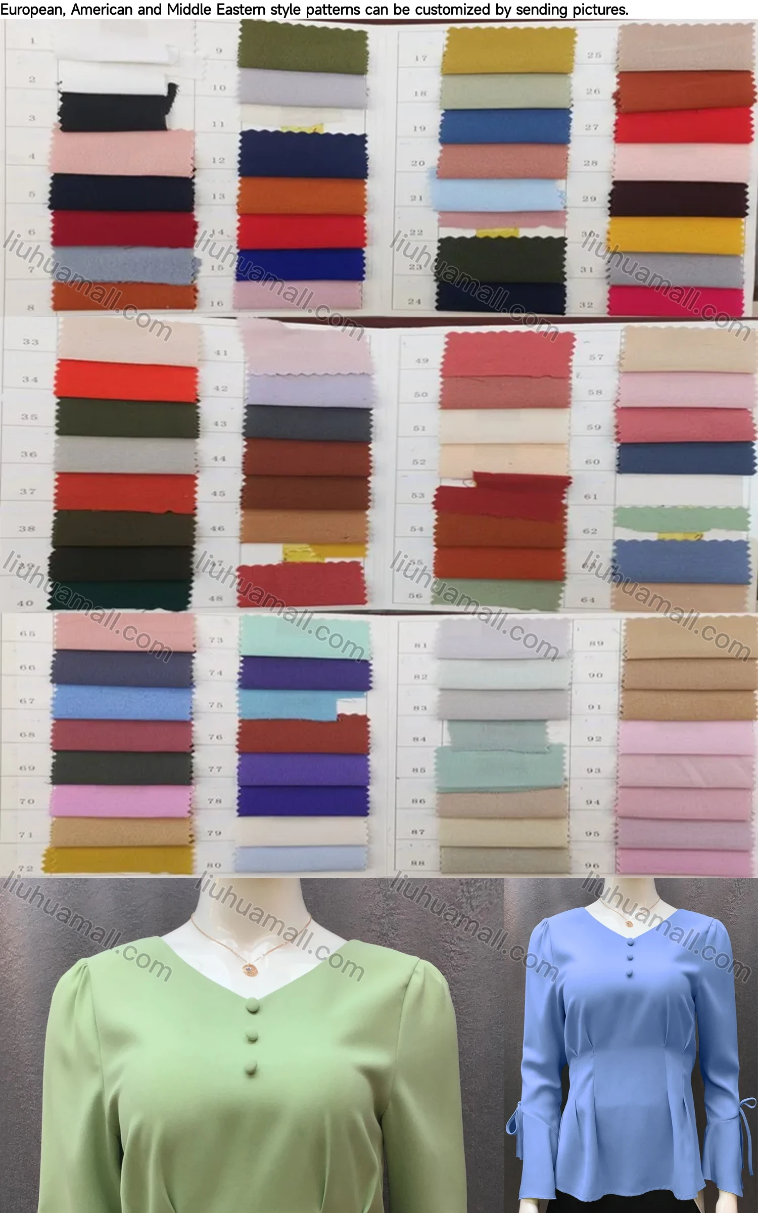 Wholesale Women's Casual V Neck Long Sleeve Button Decor Ruched Bow Knot Plain Blouse - Liuhuamall