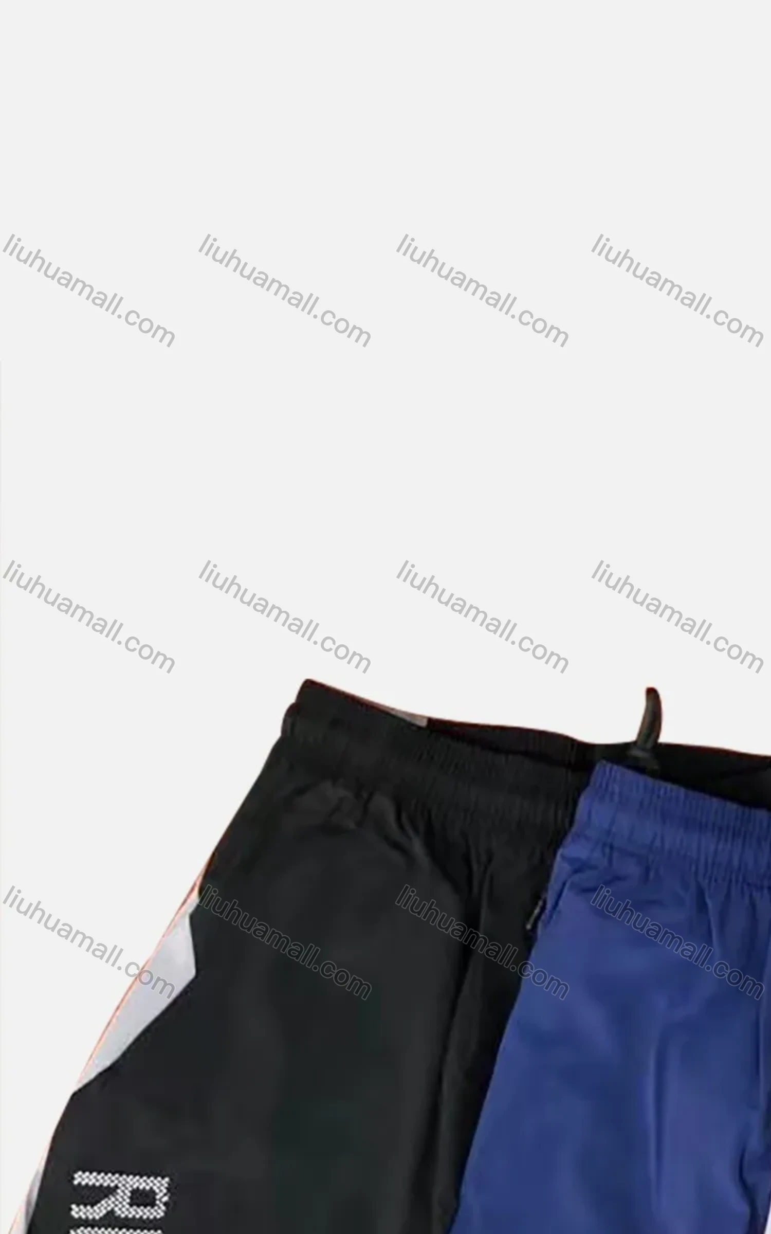 Wholesale Men's Performance Workout Letter Athletic Shorts With Zip Pockets - Liuhuamall