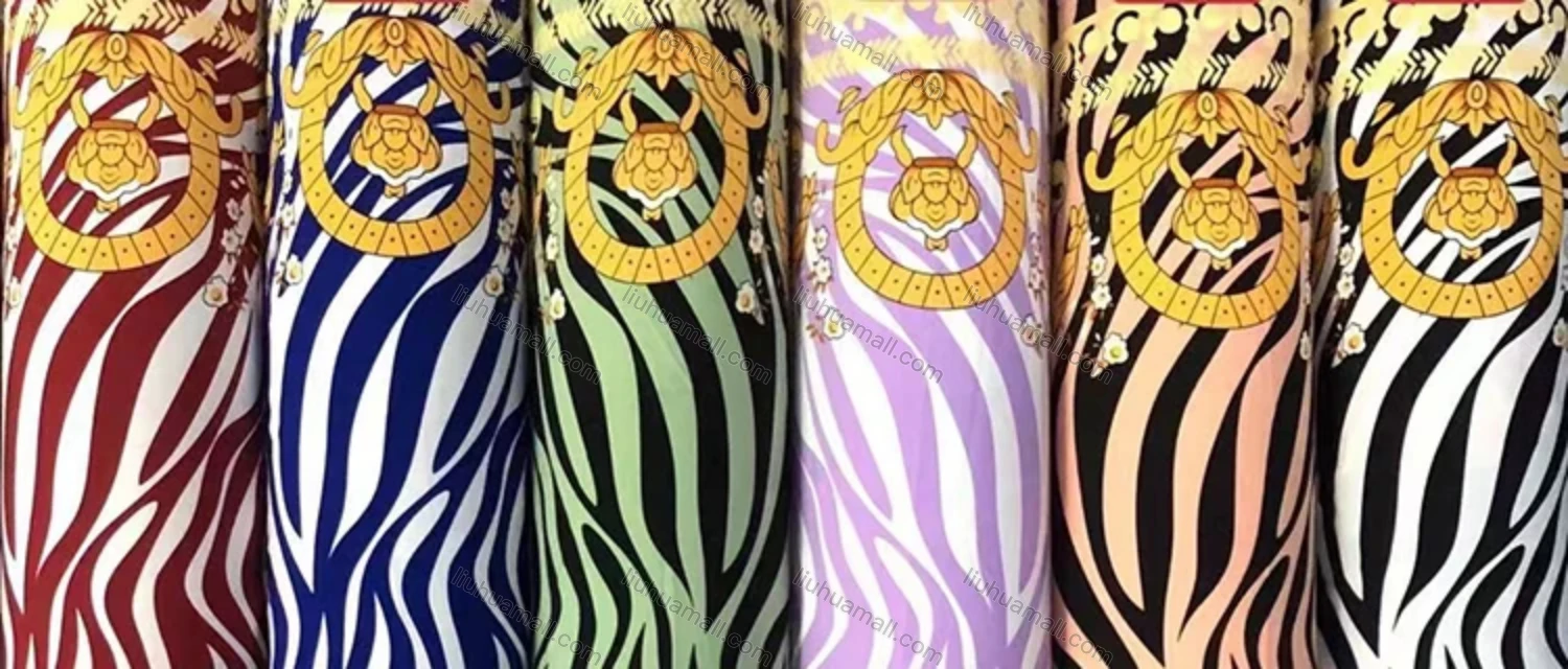 Wholesale Women's Plus Size Round Neck 3/4 Sleeve Zebra Stripe Print Pleated Hem Maxi Dress With Belt XF-09-X013# - Liuhuamall