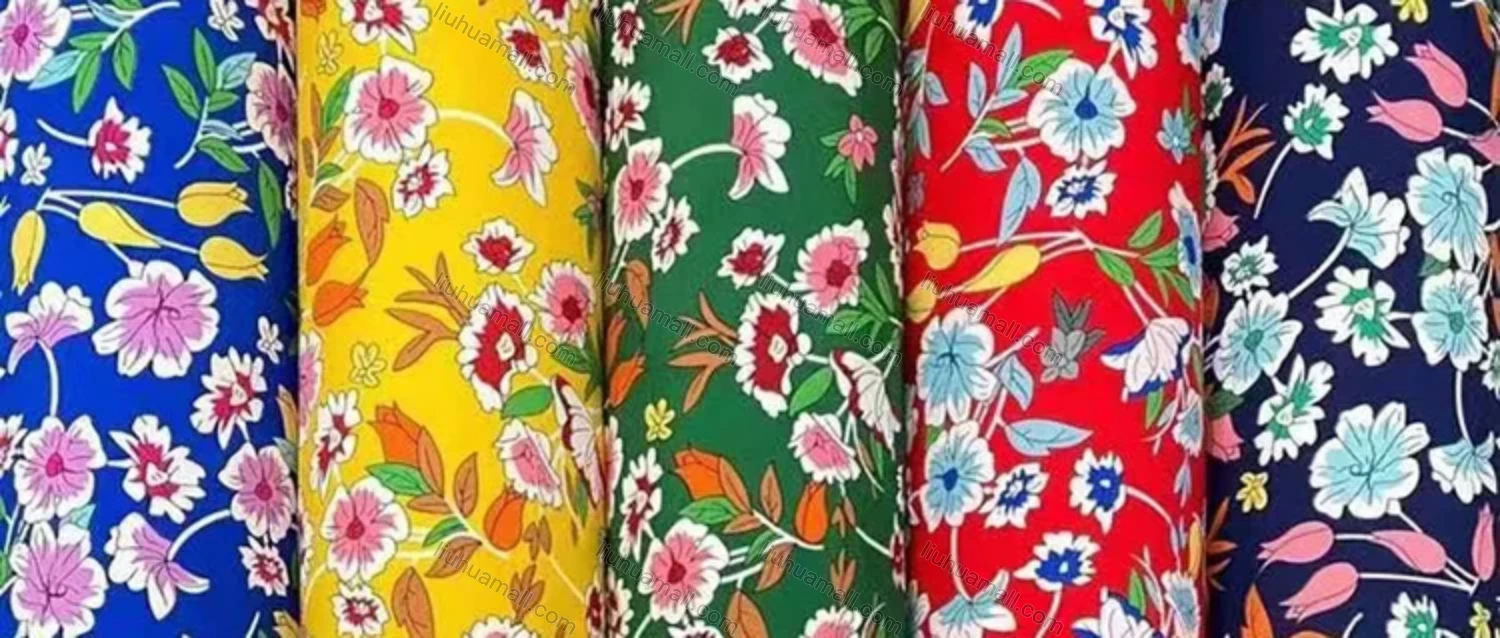 Wholesale Women's Plus Size Round Neck 3/4 Sleeve Floral Print Pleated Hem Midi Dress With Belt XFD-08-X015# - Liuhuamall